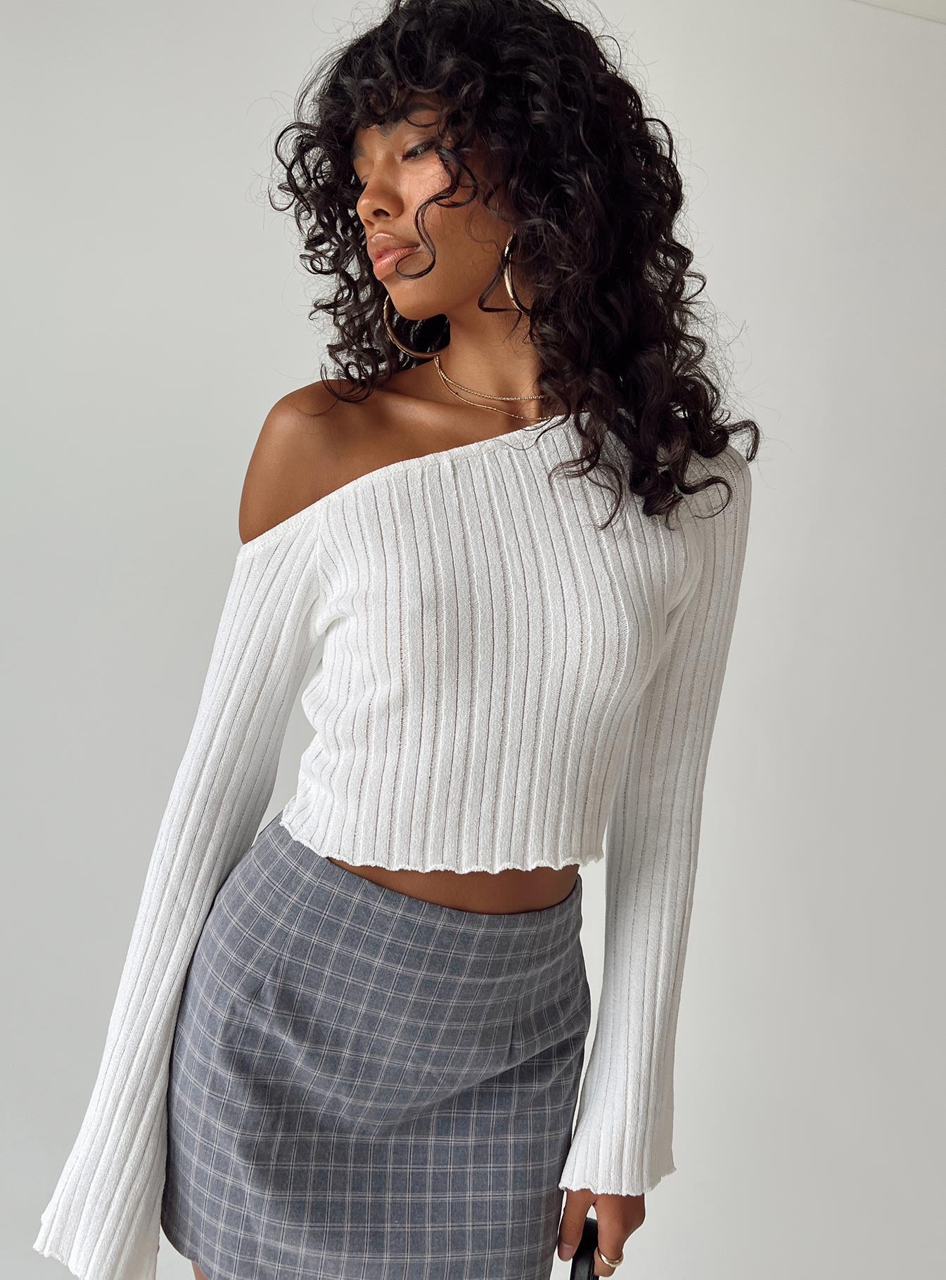 Alternative view of Santorini Knit Top Ivory