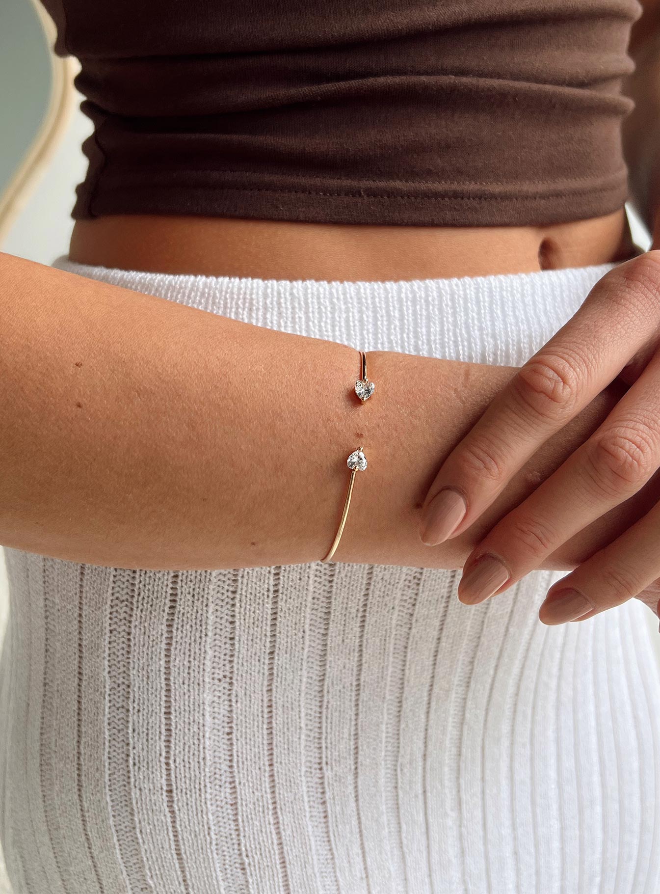 Alternative view of Zosia Cuff Gold