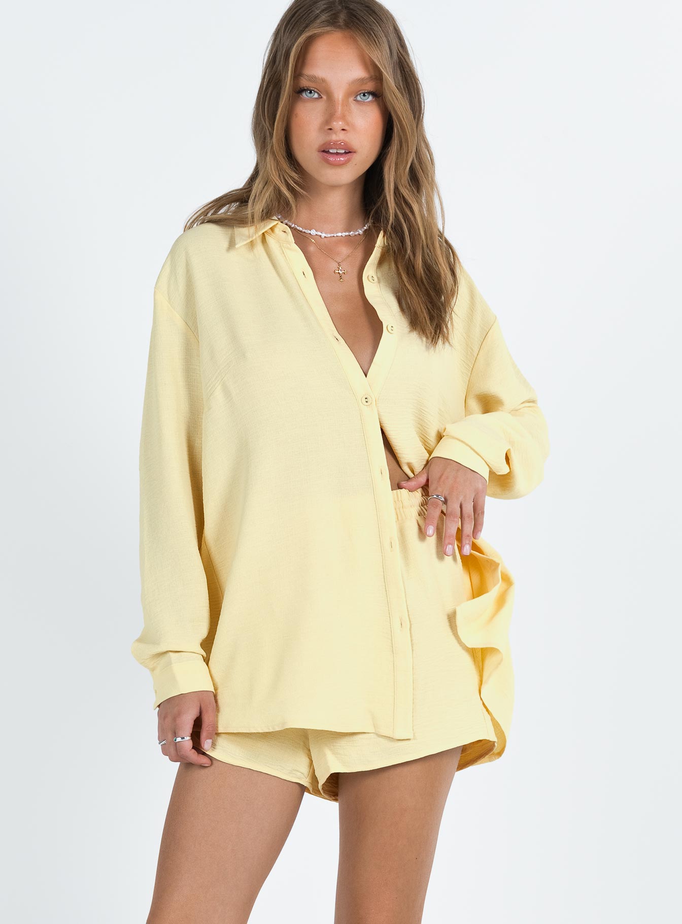 Alternative view of The Chloe Set Yellow