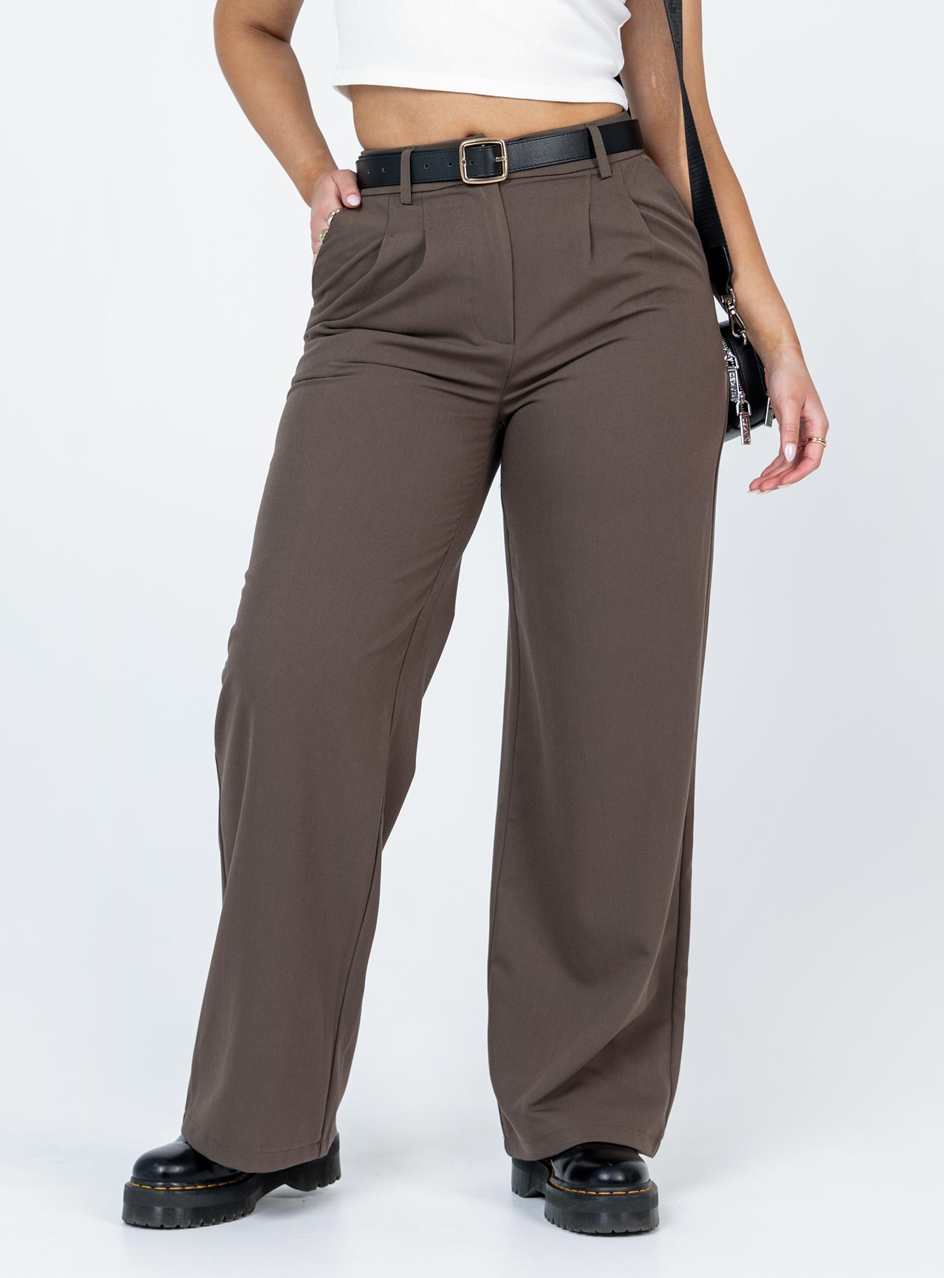 Alternative view of Archer Pants Dark Brown