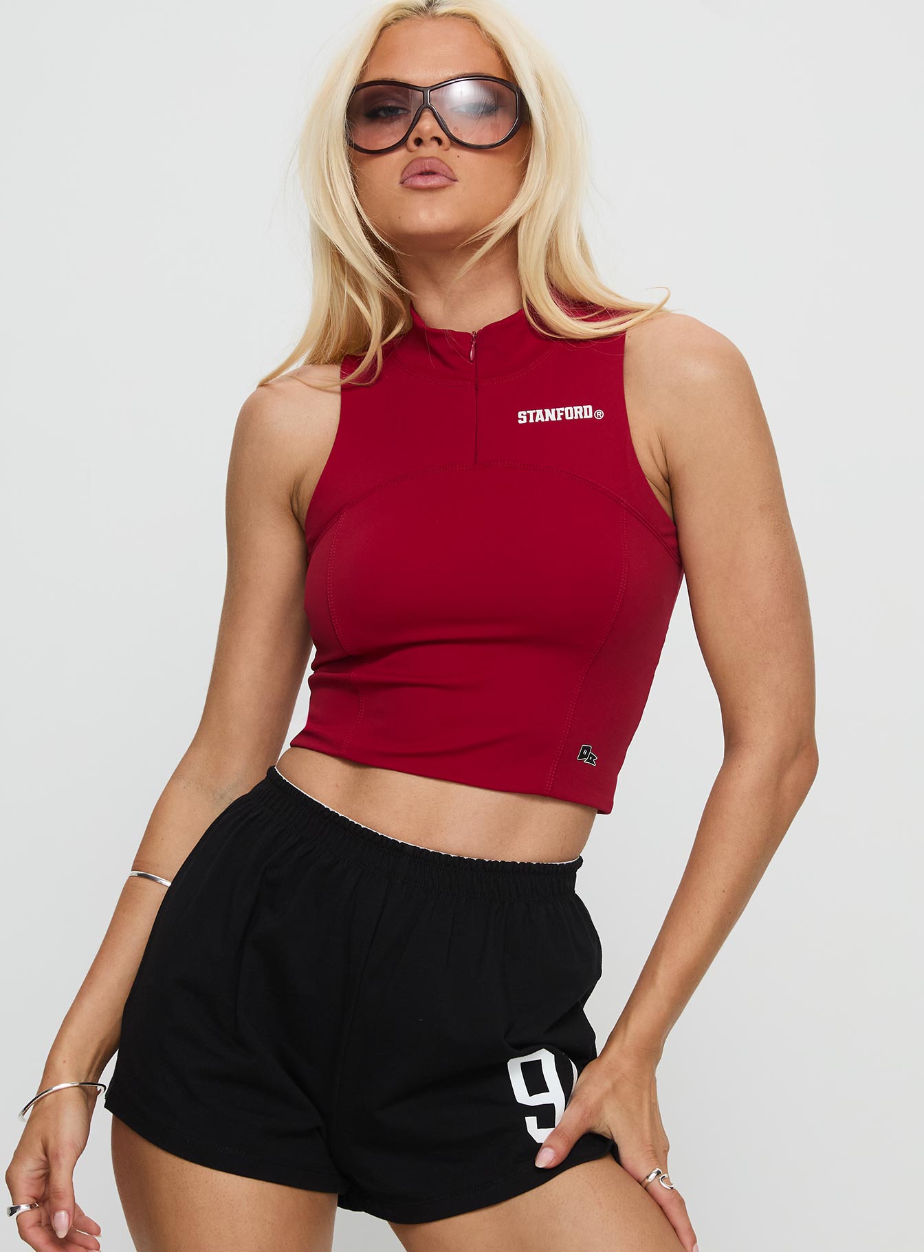 Alternative view of Stanford Belle Tank Top Red
