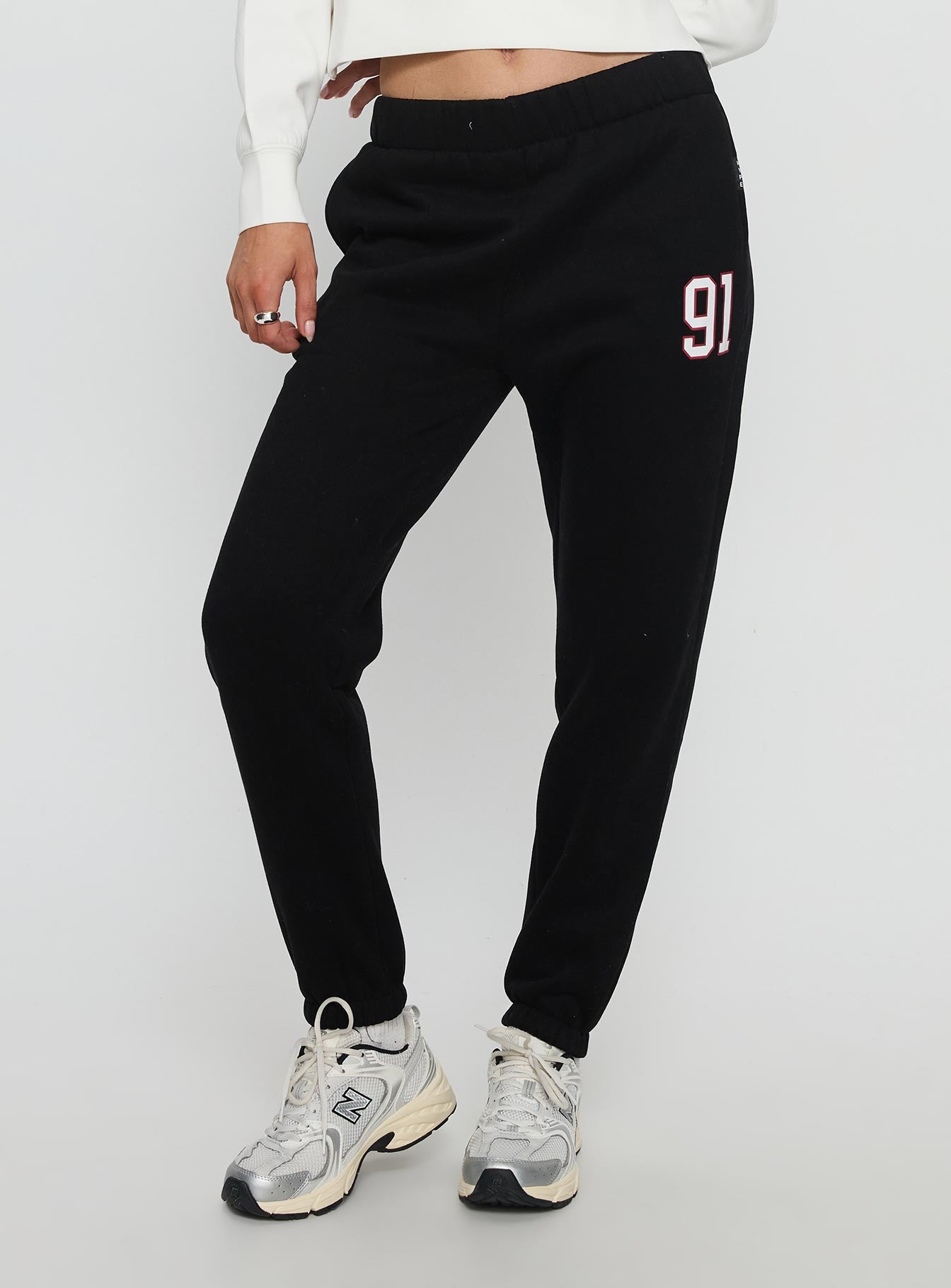 Alternative view of Stanford Basic Sweatpants Black