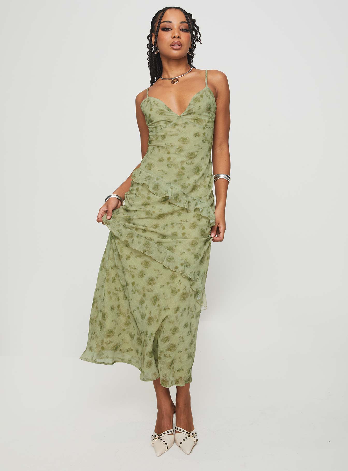 Alternative view of Teffoli Maxi Dress Green
