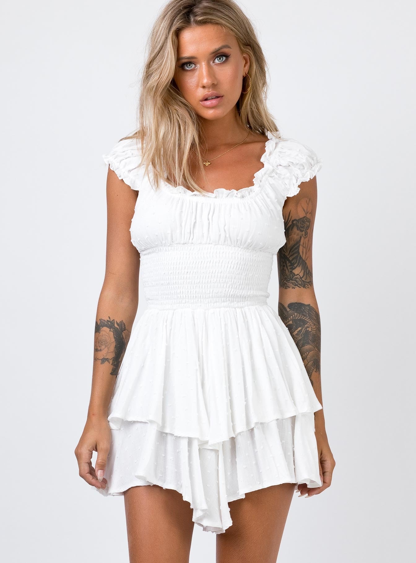 Alternative view of The Love Galore Romper White