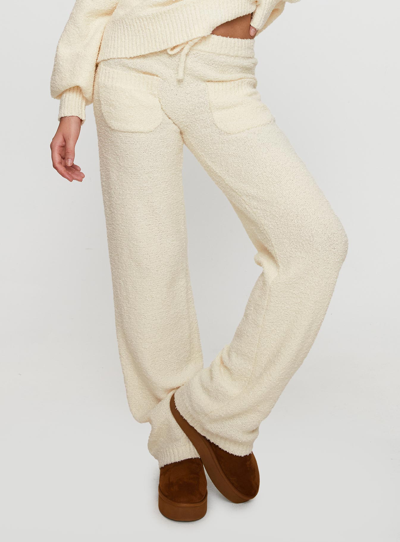 Alternative view of Susi Fluffy Knit Pant Ivory