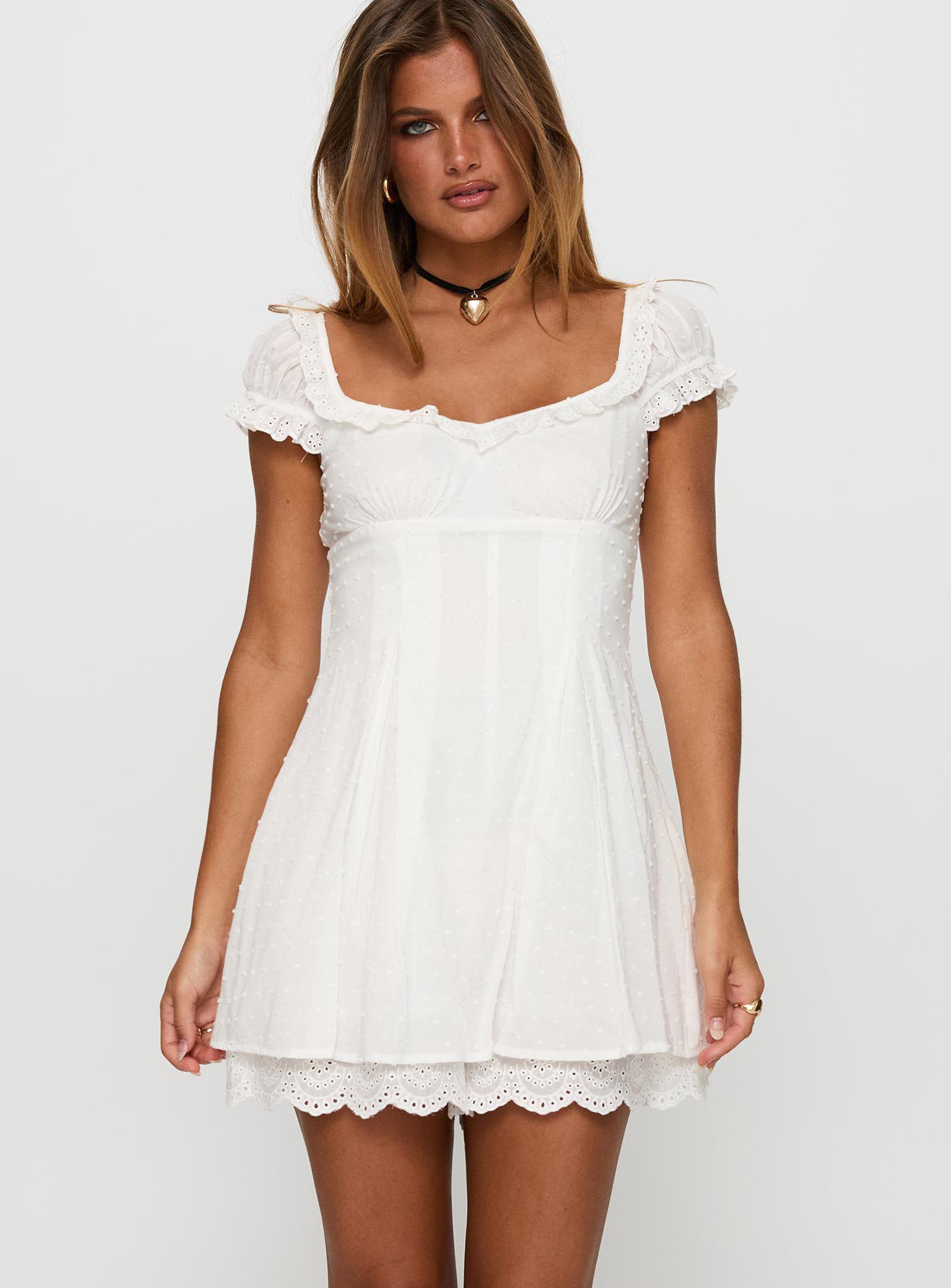 Alternative view of Want Your Love Playsuit White