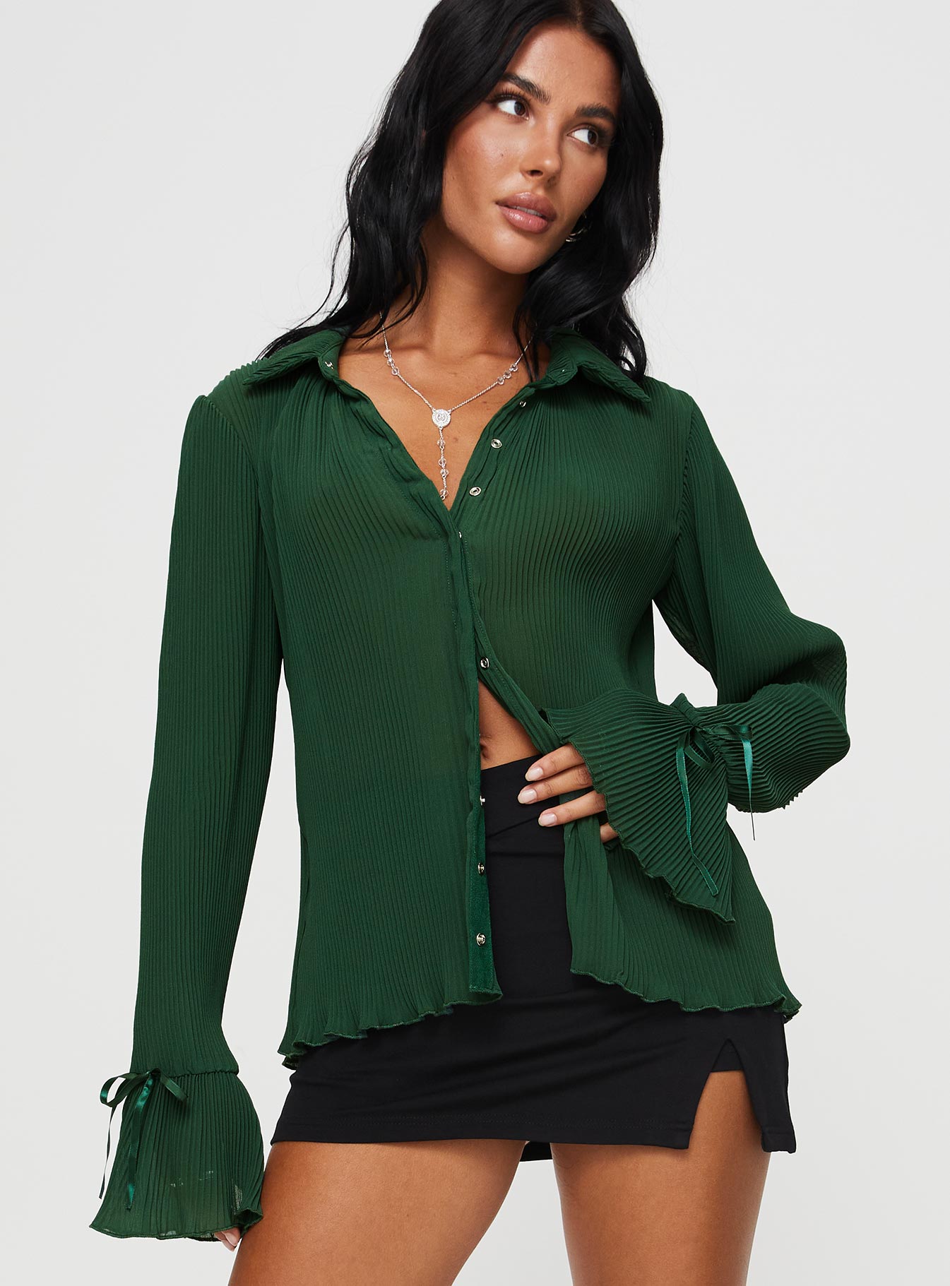 Alternative view of Ravil Shirt Forest Green