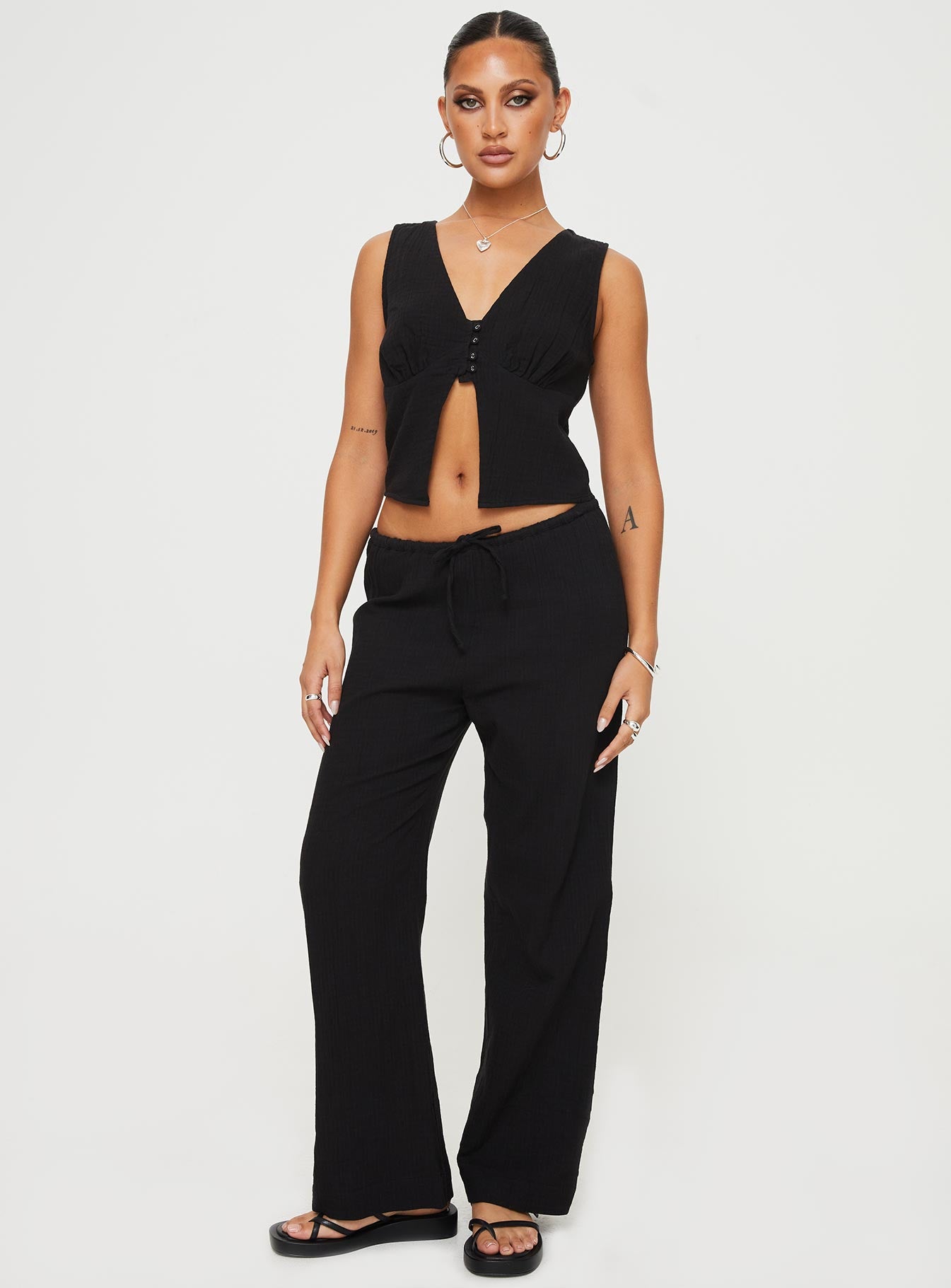 Alternative view of Zanzibar Pants Black