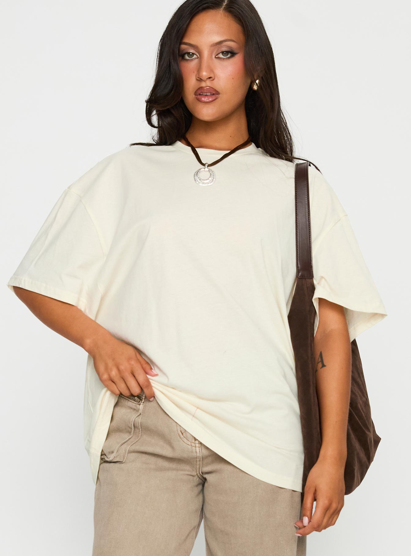 What's In My Bag Graphic Tee Cream / Multi - Image 2