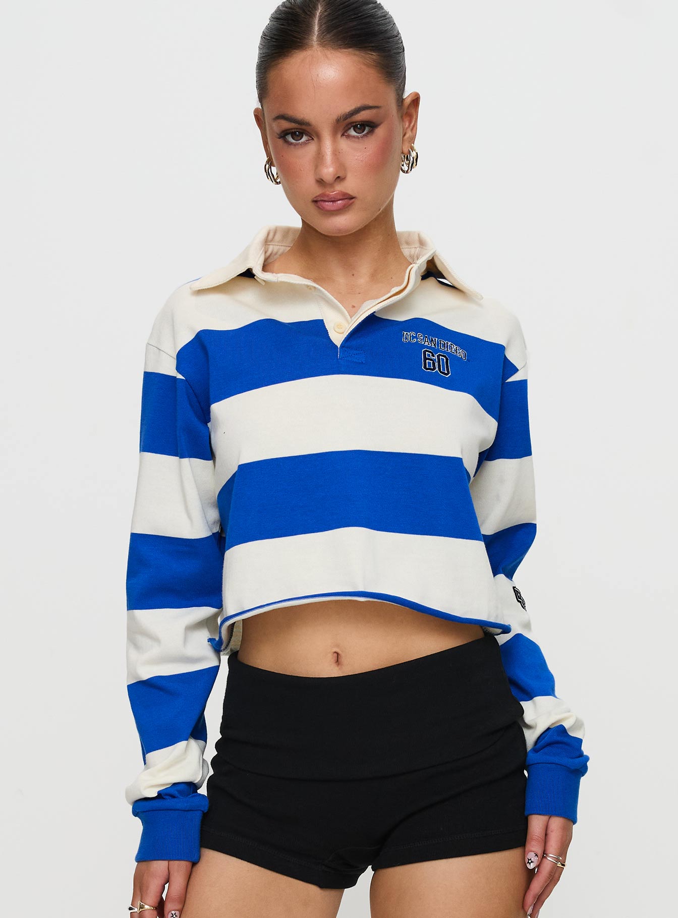 Alternative view of Ucsd Rugby Polo Navy / White