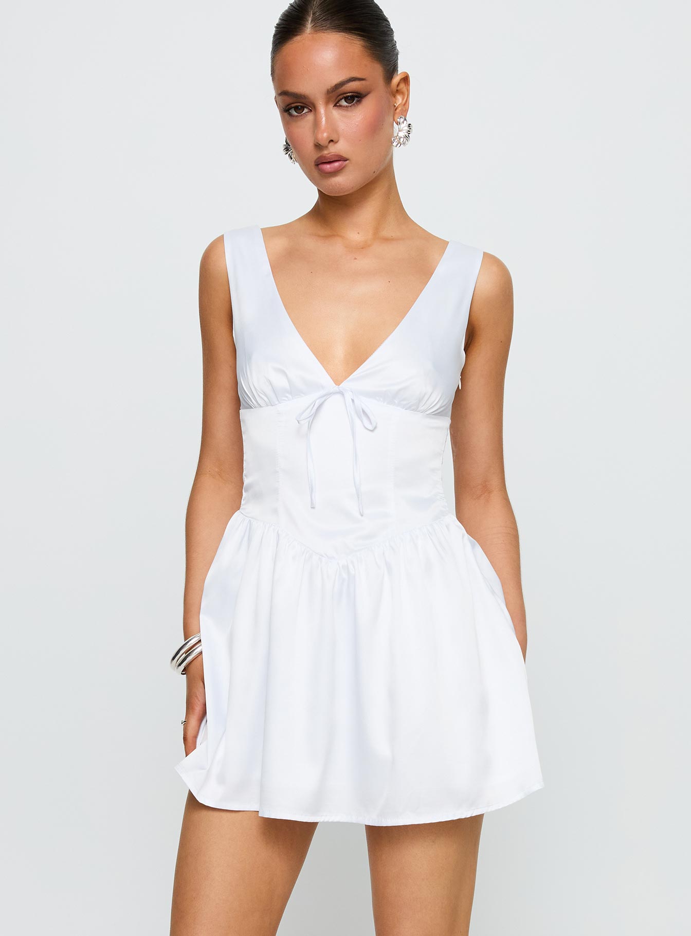 Alternative view of Soul Shining Mini Dress White