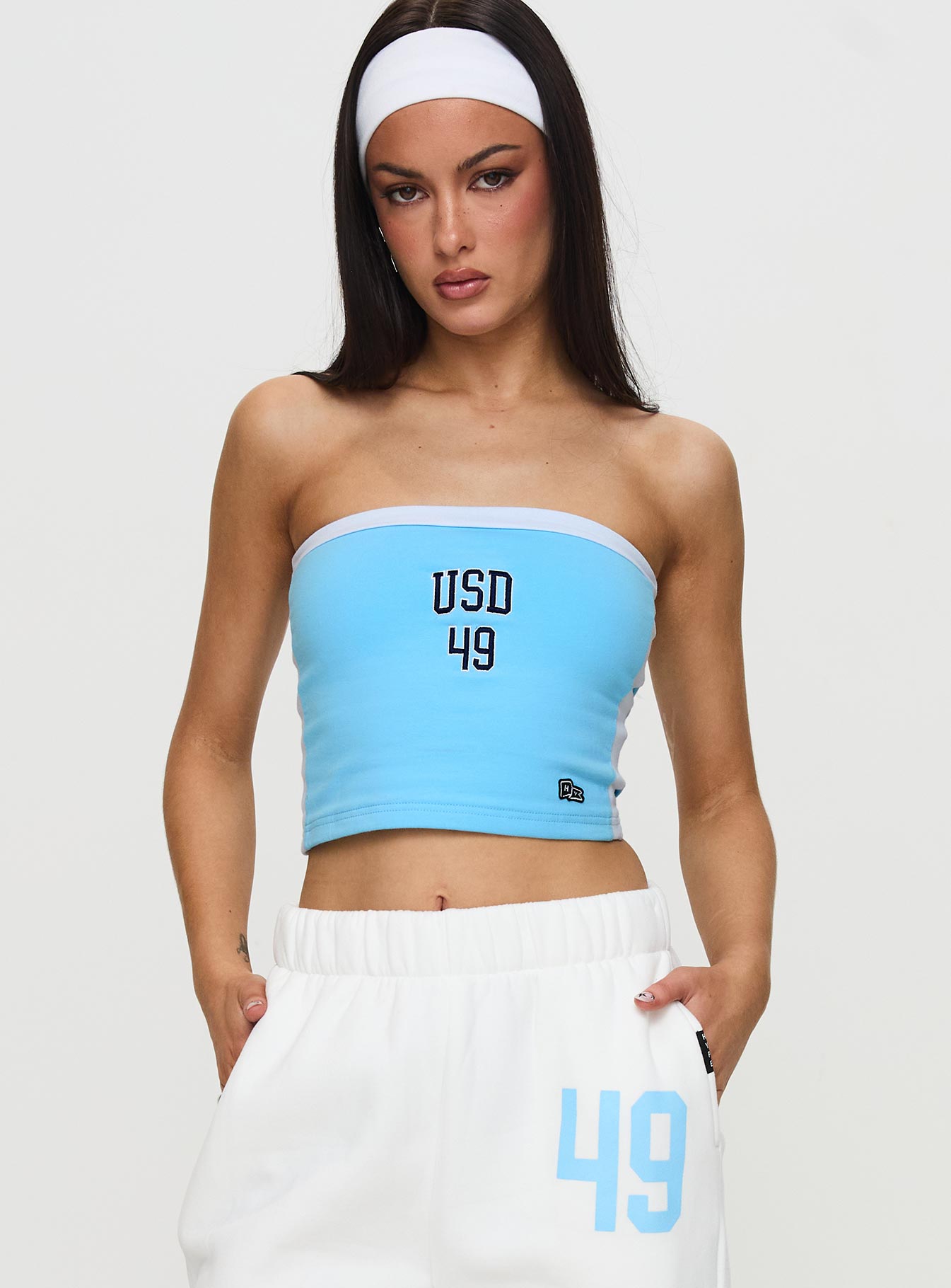 Alternative view of Usd All Star Tube Top Blue