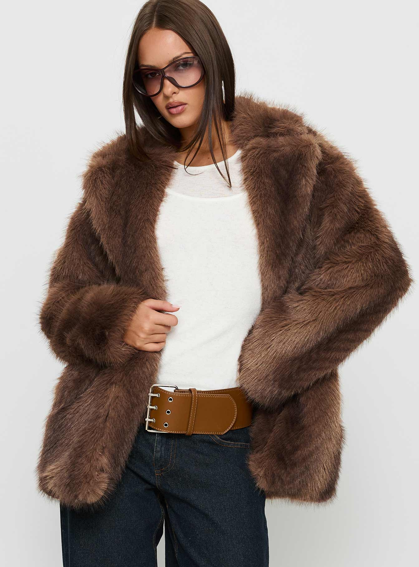 Alternative view of Super Trouper Faux Fur Jacket Multi