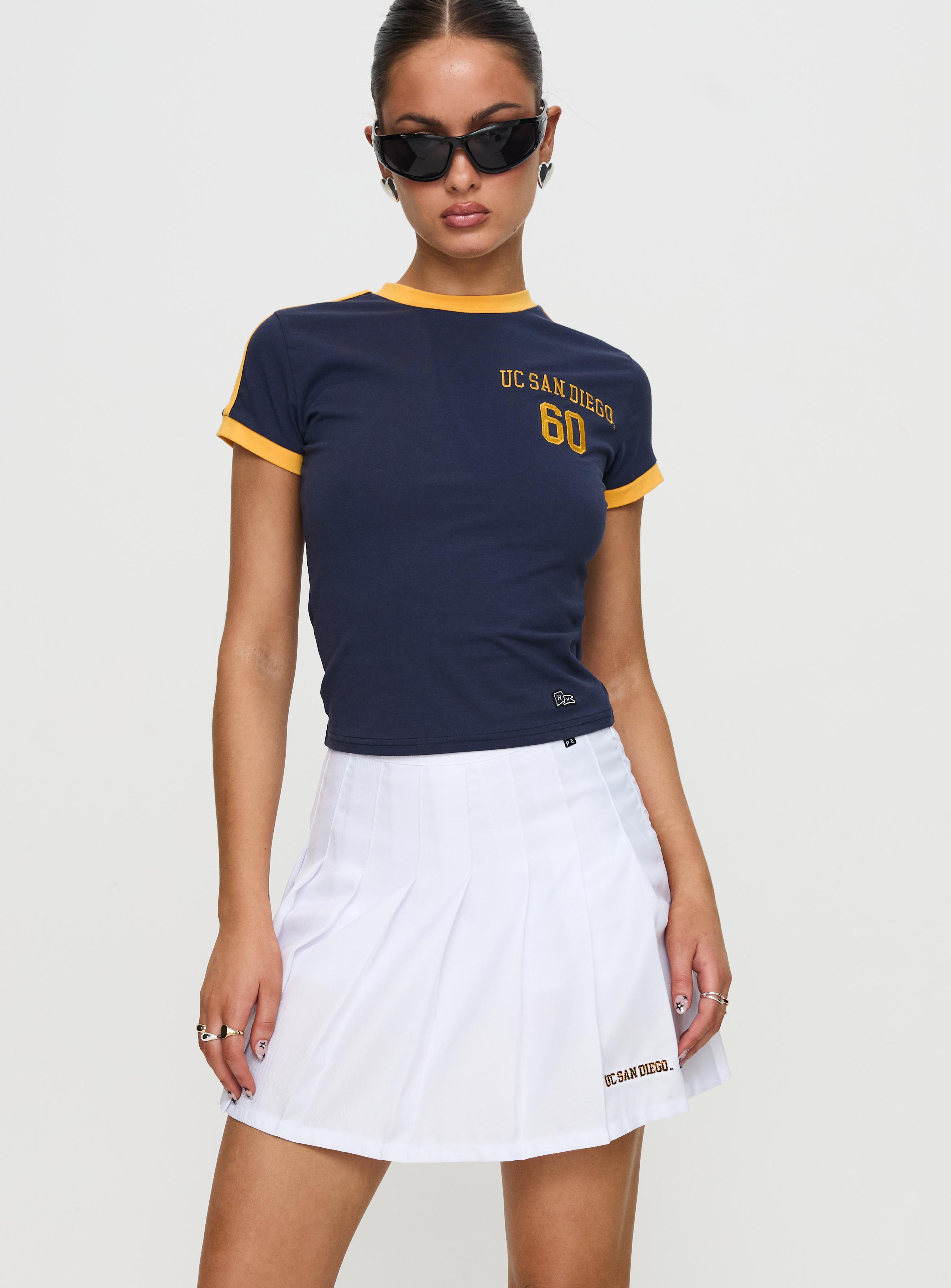 Alternative view of Ucsd Tennis Skort White