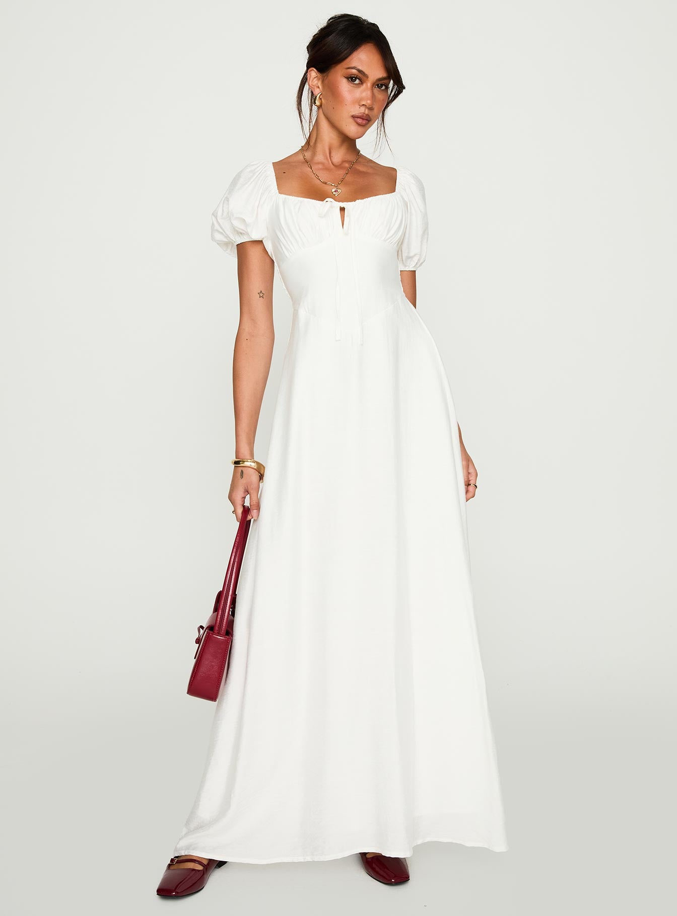 Alternative view of Summer Song Maxi Dress White