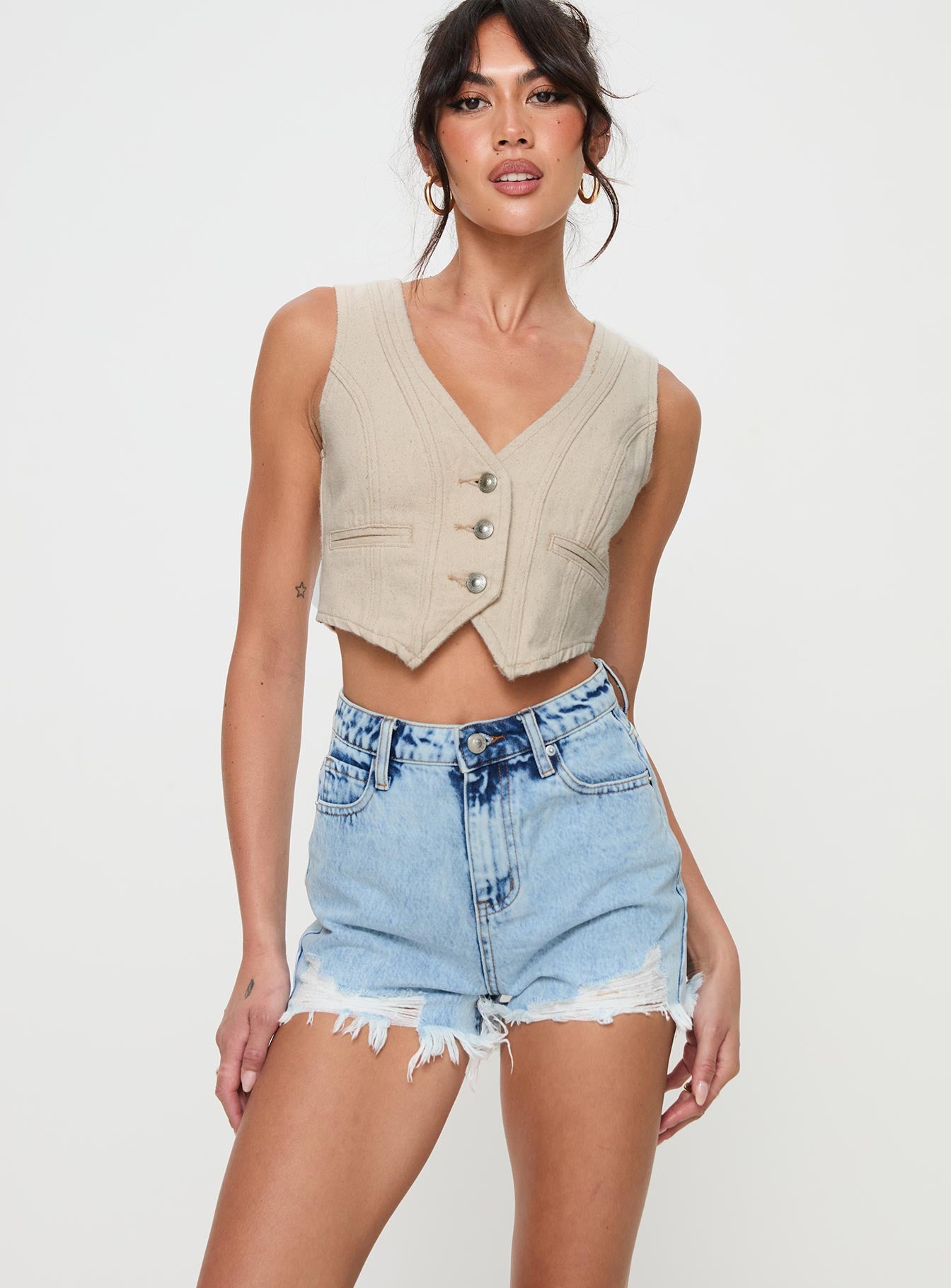 Alternative view of Anne Denim Shorts