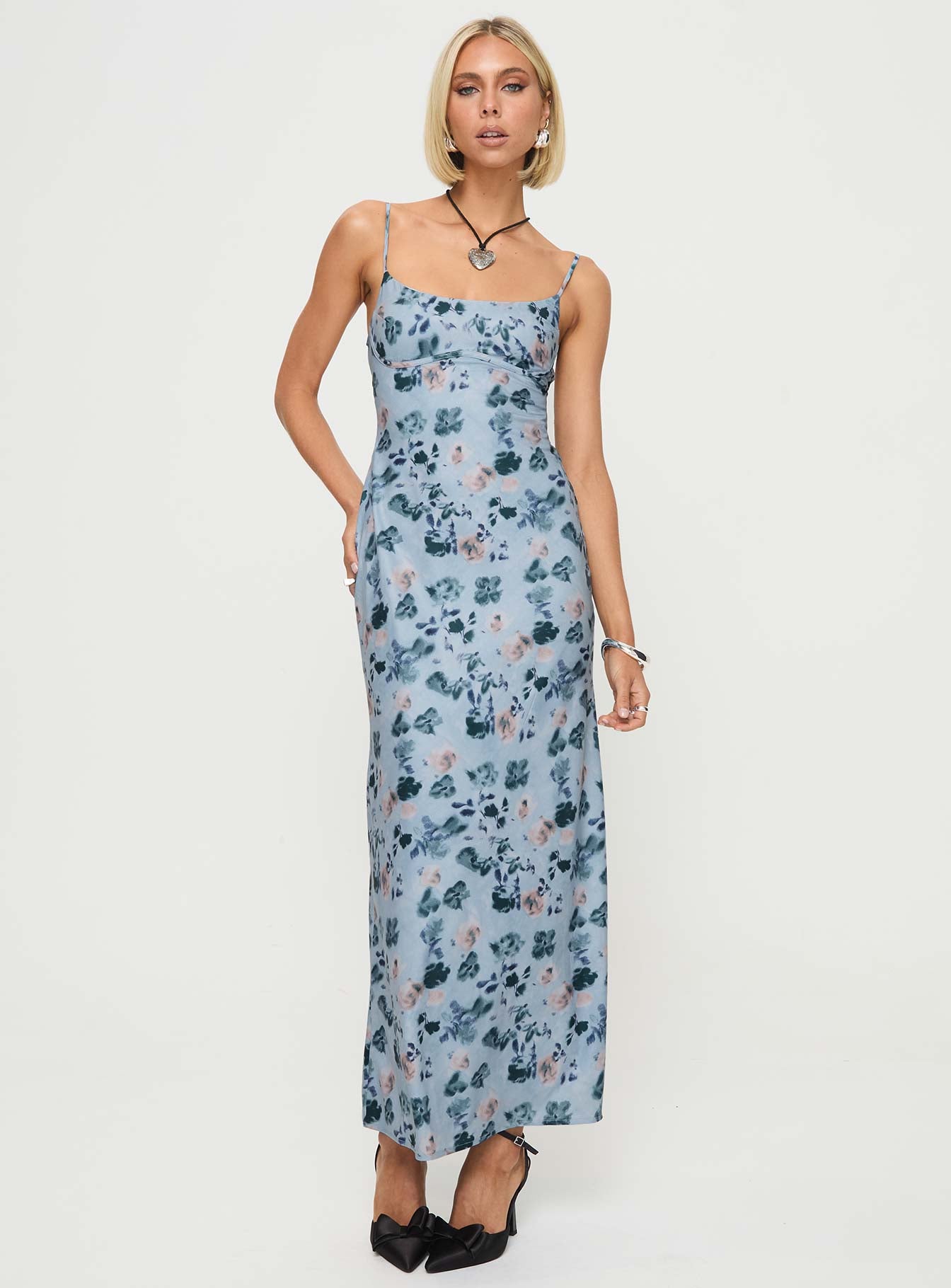 Alternative view of Ravia Maxi Dress Blue / Floral