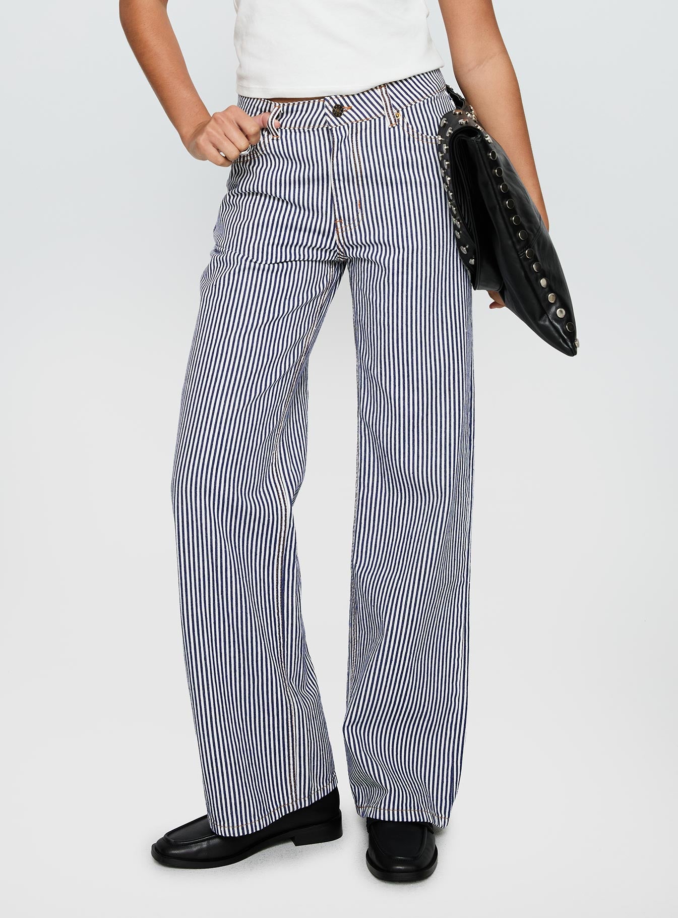 Top Model Jean Navy Stripe - Image 2