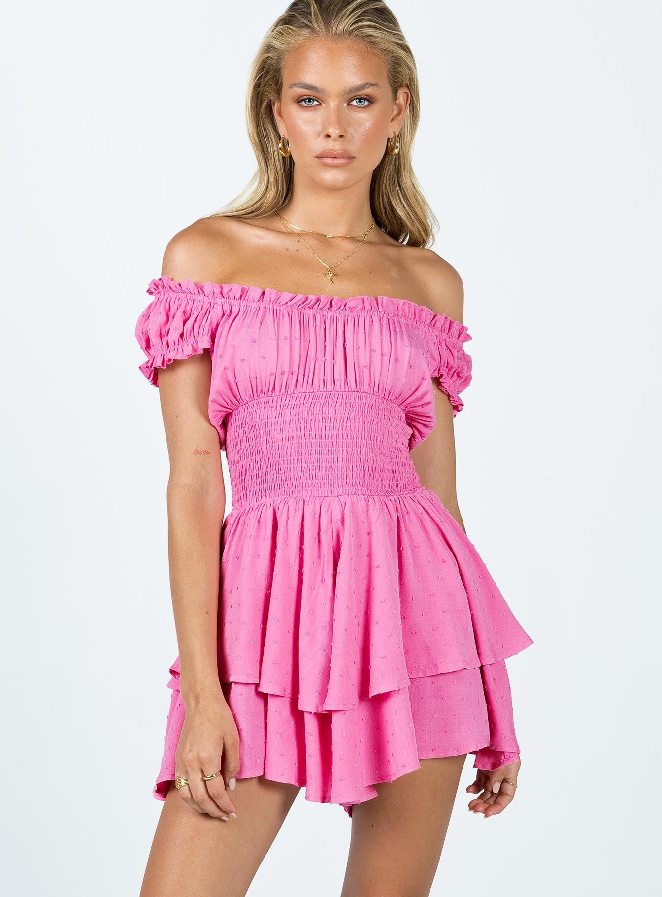 Alternative view of The Love Galore Romper Pink