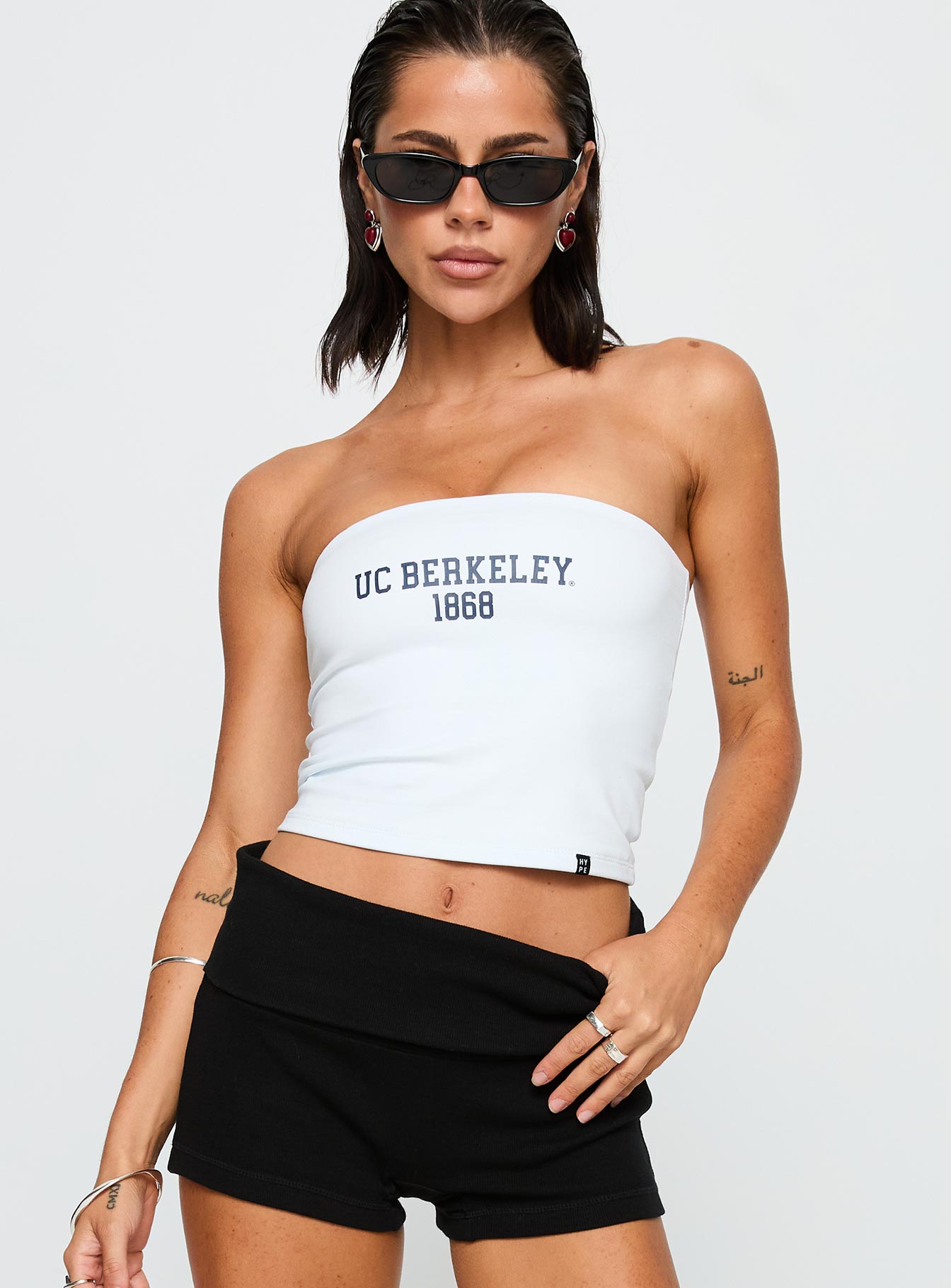 Uc Berkeley Tube Top White - Image 2