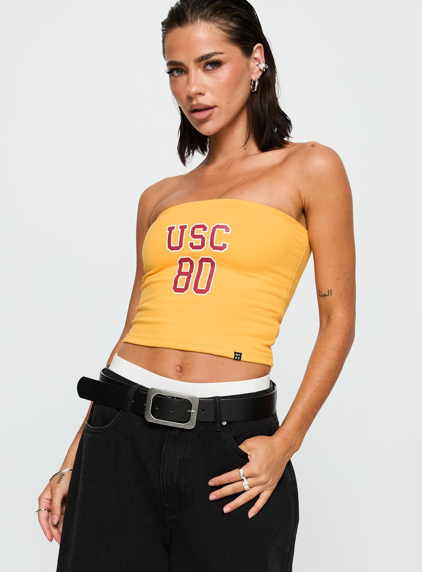 Usc Tube Top Gold - Image 2