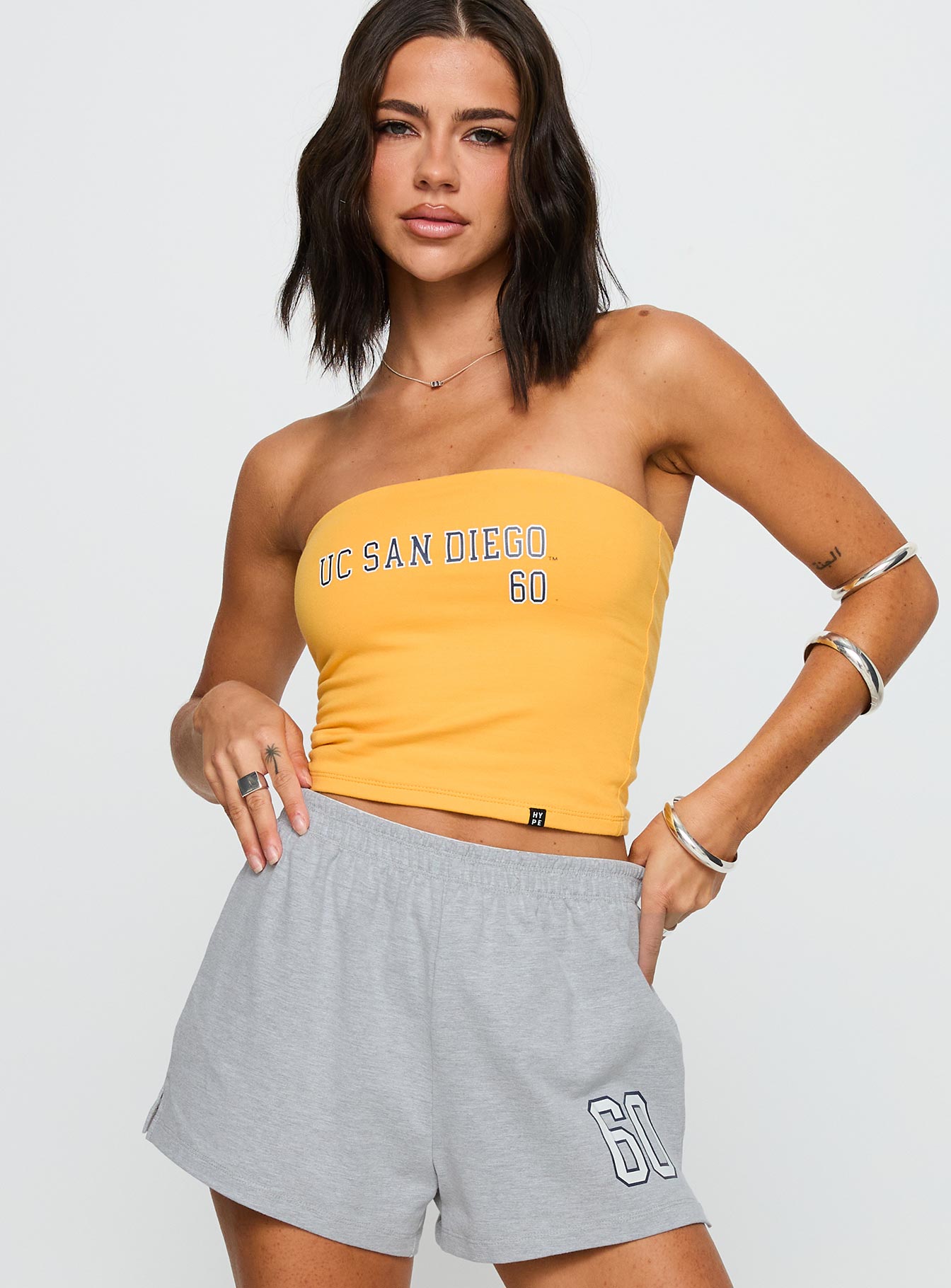 Alternative view of Uc San Diego Tube Top Gold