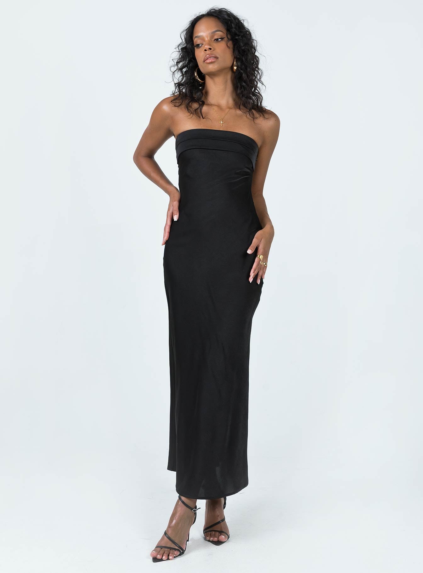 Alternative view of Shaun Midi Dress Black