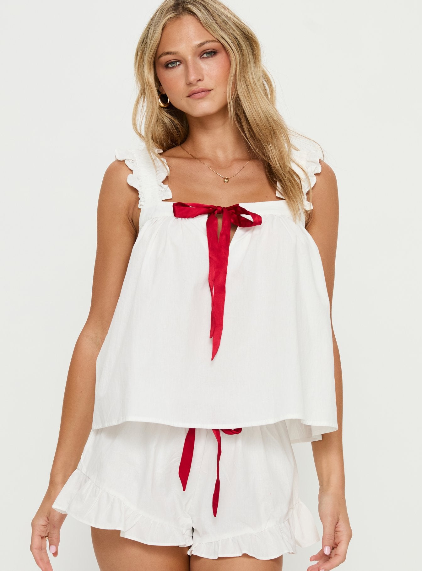 Alternative view of Sweetest Dreams Sleep Frill Top Cream