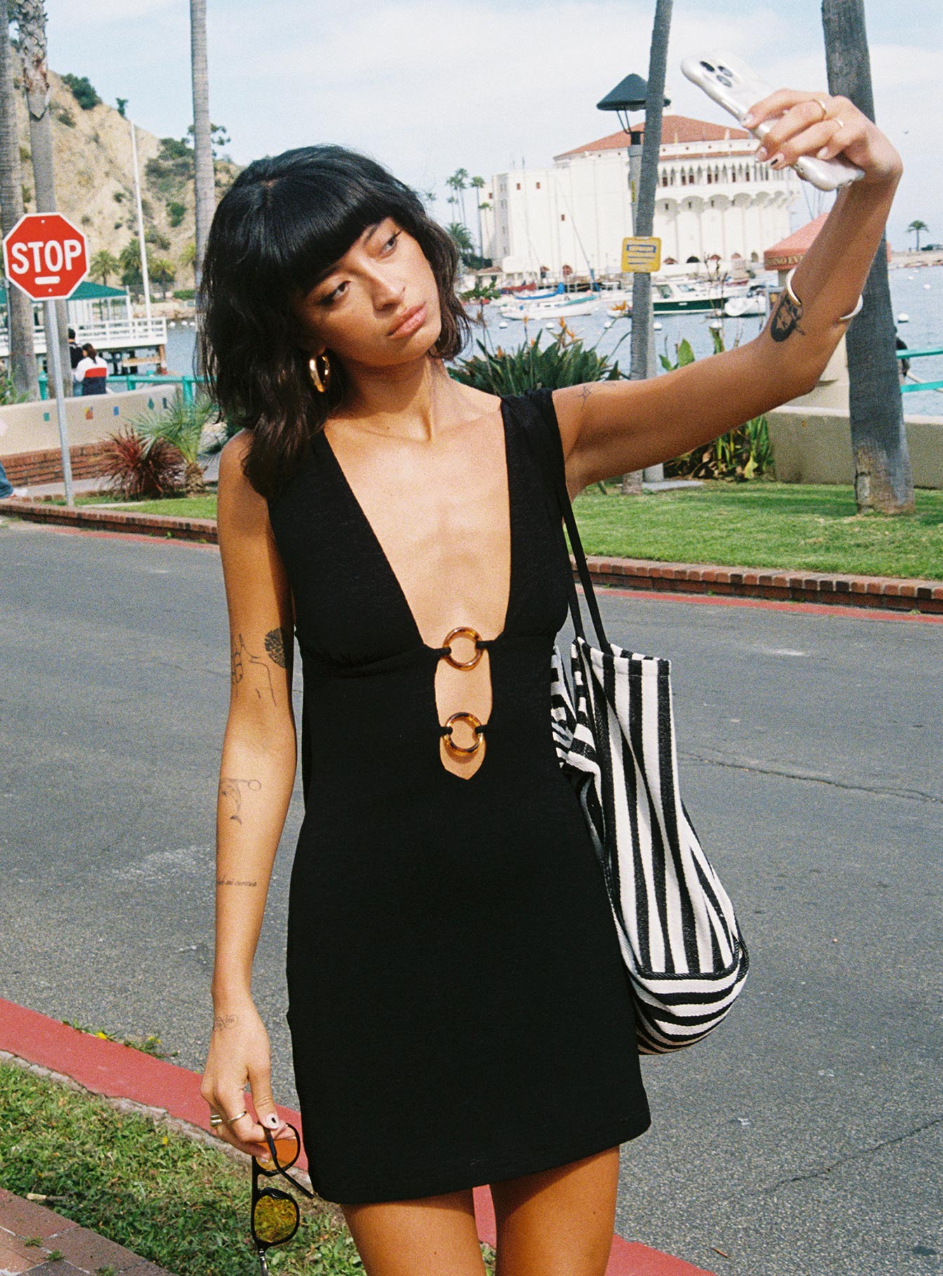 Alternative view of Steward Mini Dress Black
