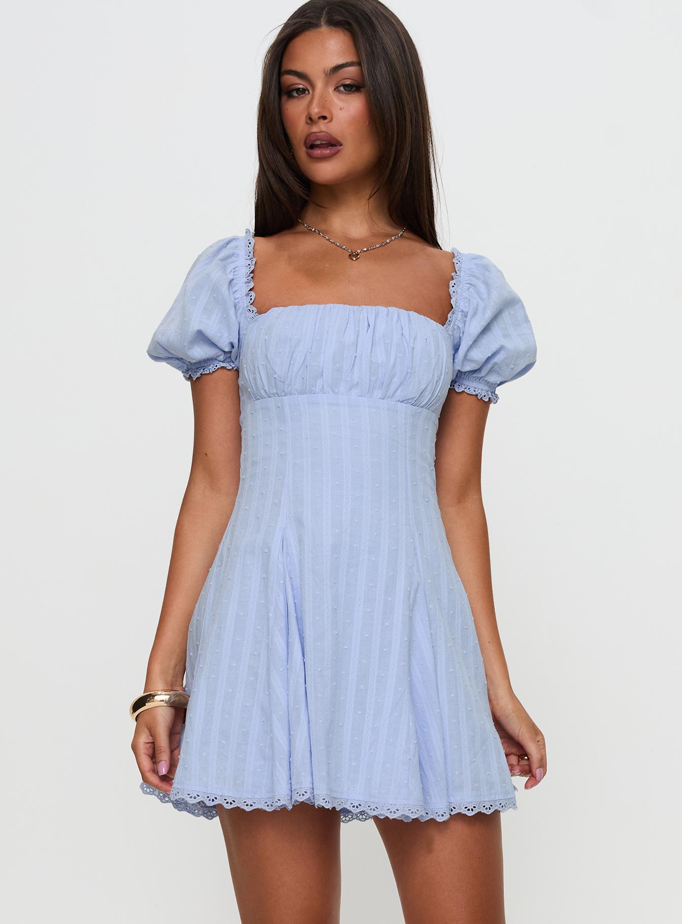 Rabatia Mini Dress Blue - Image 5