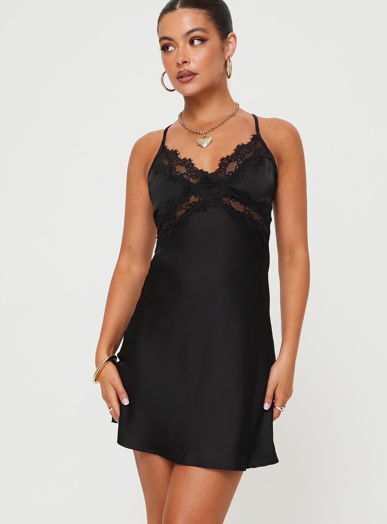 Treasure Mini Dress Black - Image 2