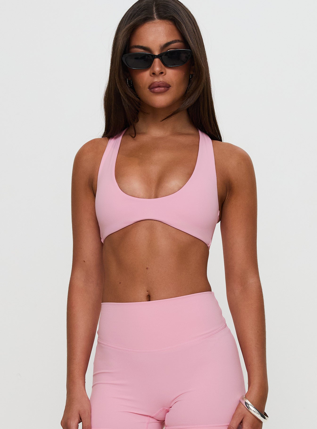 Alternative view of Pulse Active Halter Crop Pink
