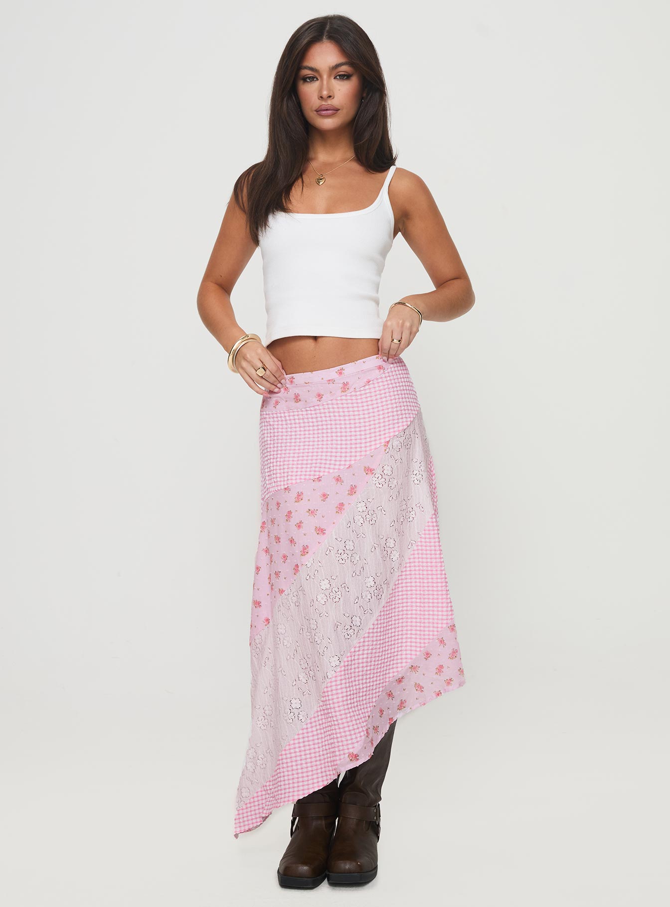 Alternative view of Rennar Maxi Skirt Multi