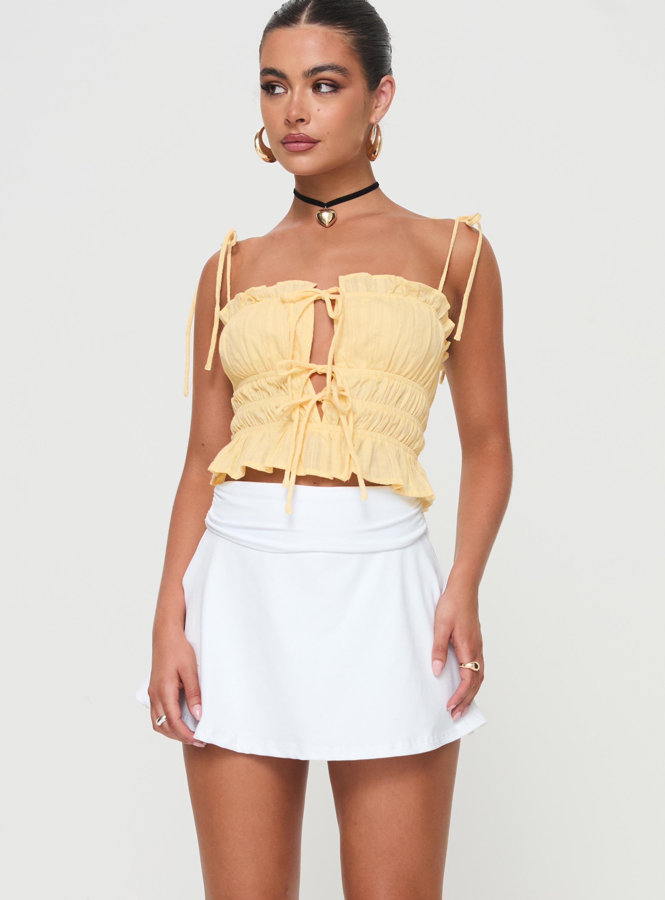 Alternative view of Reema Skort White