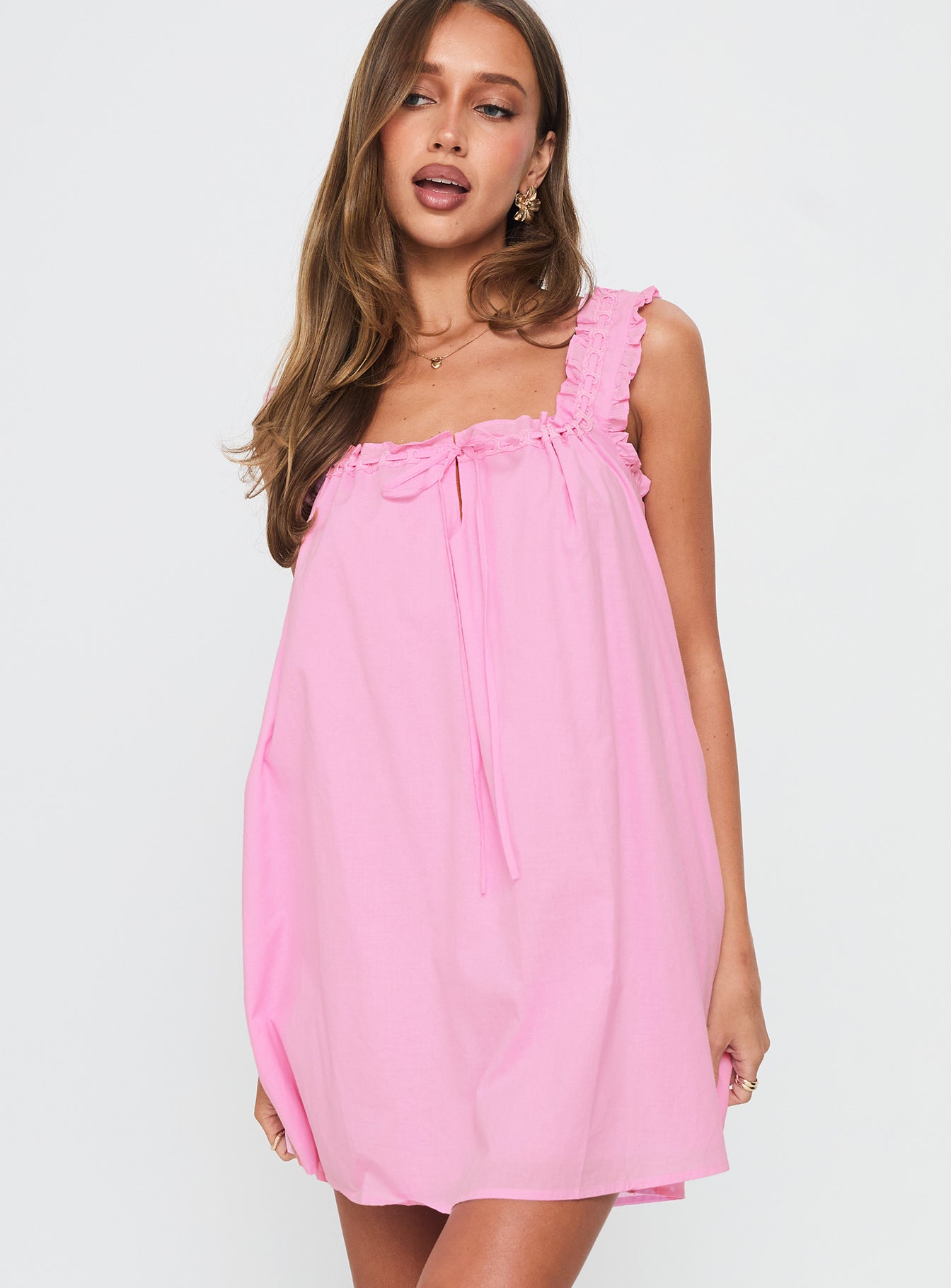 Swing Mini Dress Pink - Image 2