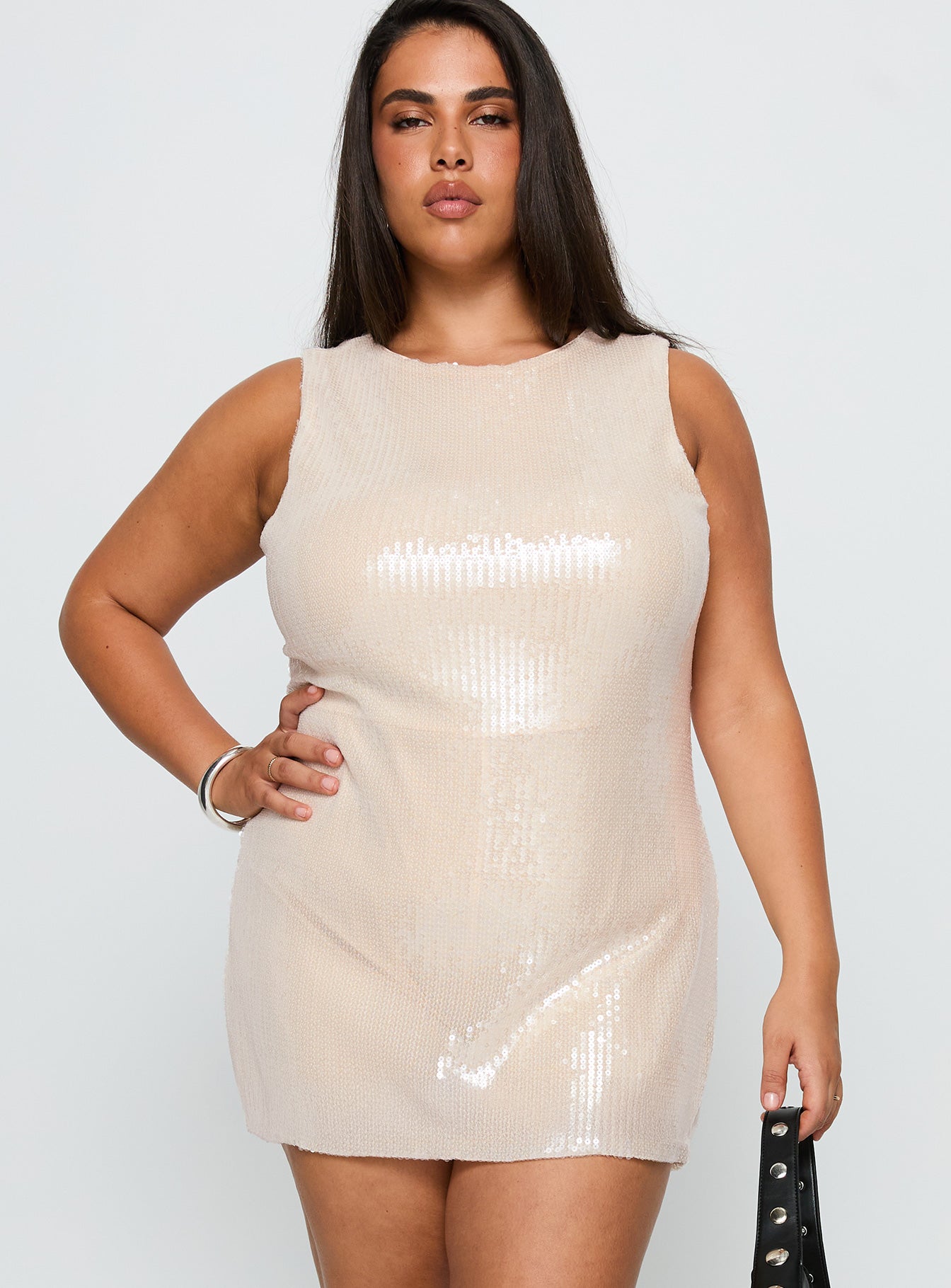 Yumiko Romper Champagne Sparkle Curve - Image 2