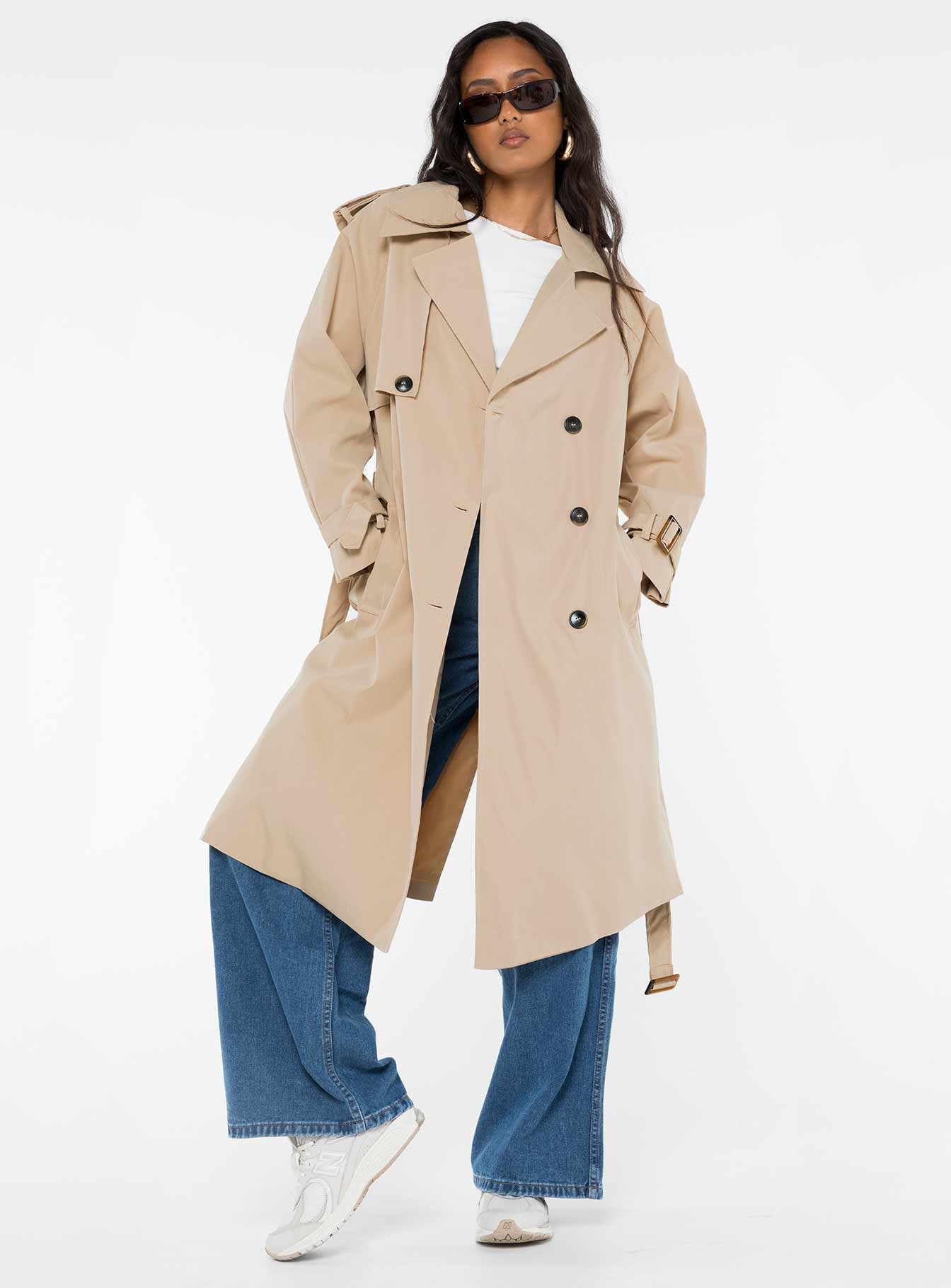 Alternative view of Westwind Trench Coat Natural