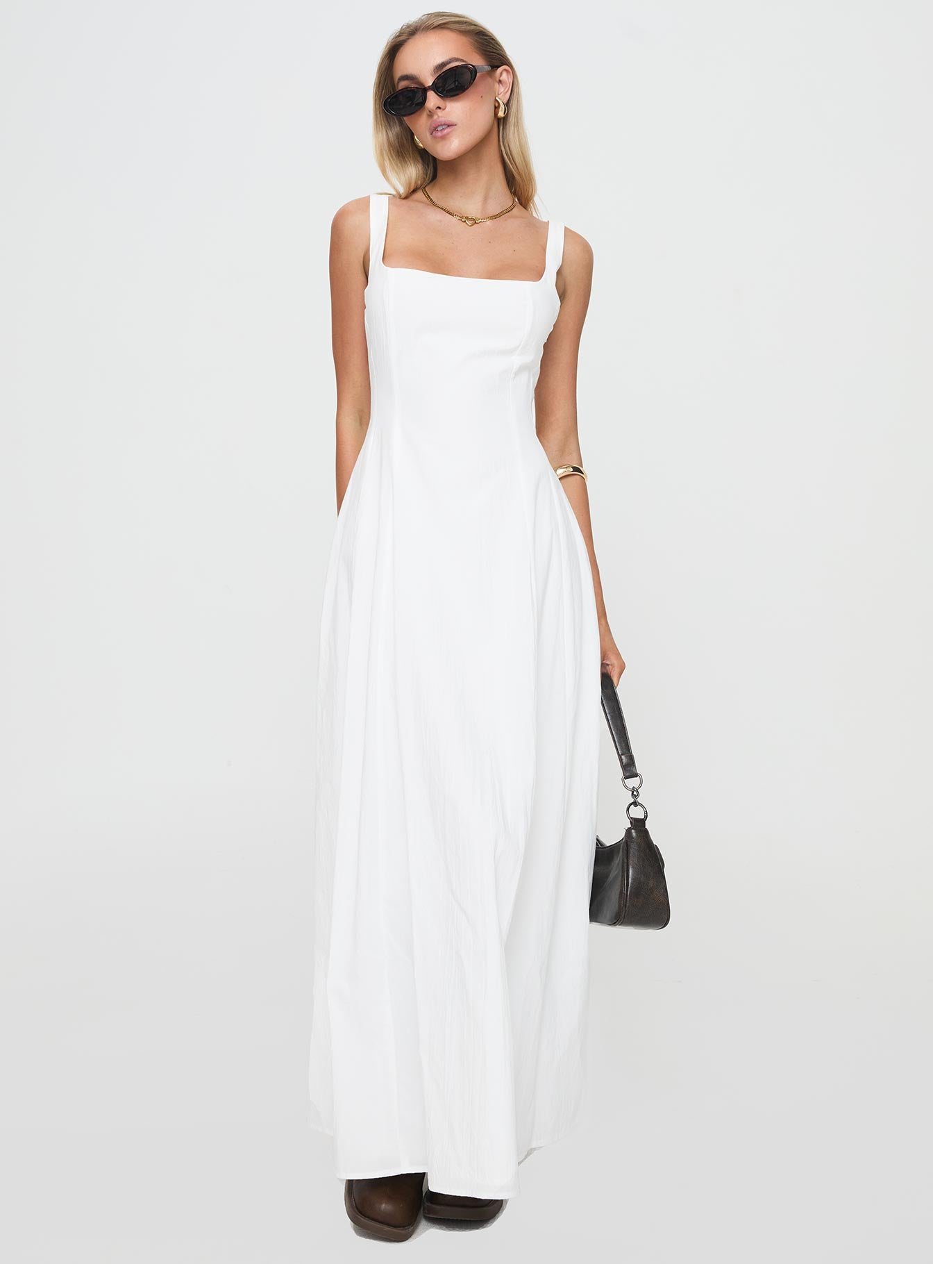 Alternative view of You Can Maxi Dress White