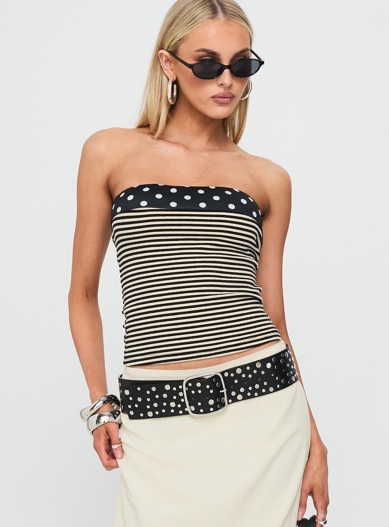 Alternative view of Virenna Strapless Top Multi