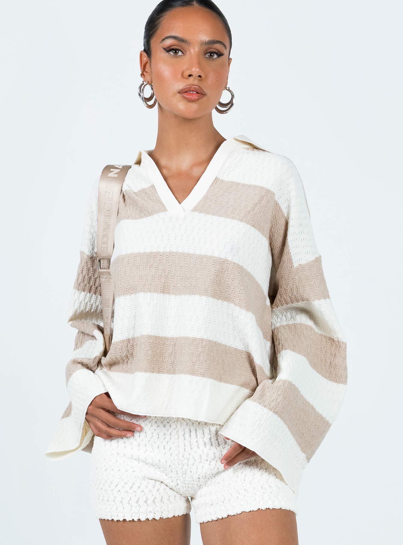 Alternative view of Rick Sweater White/Beige