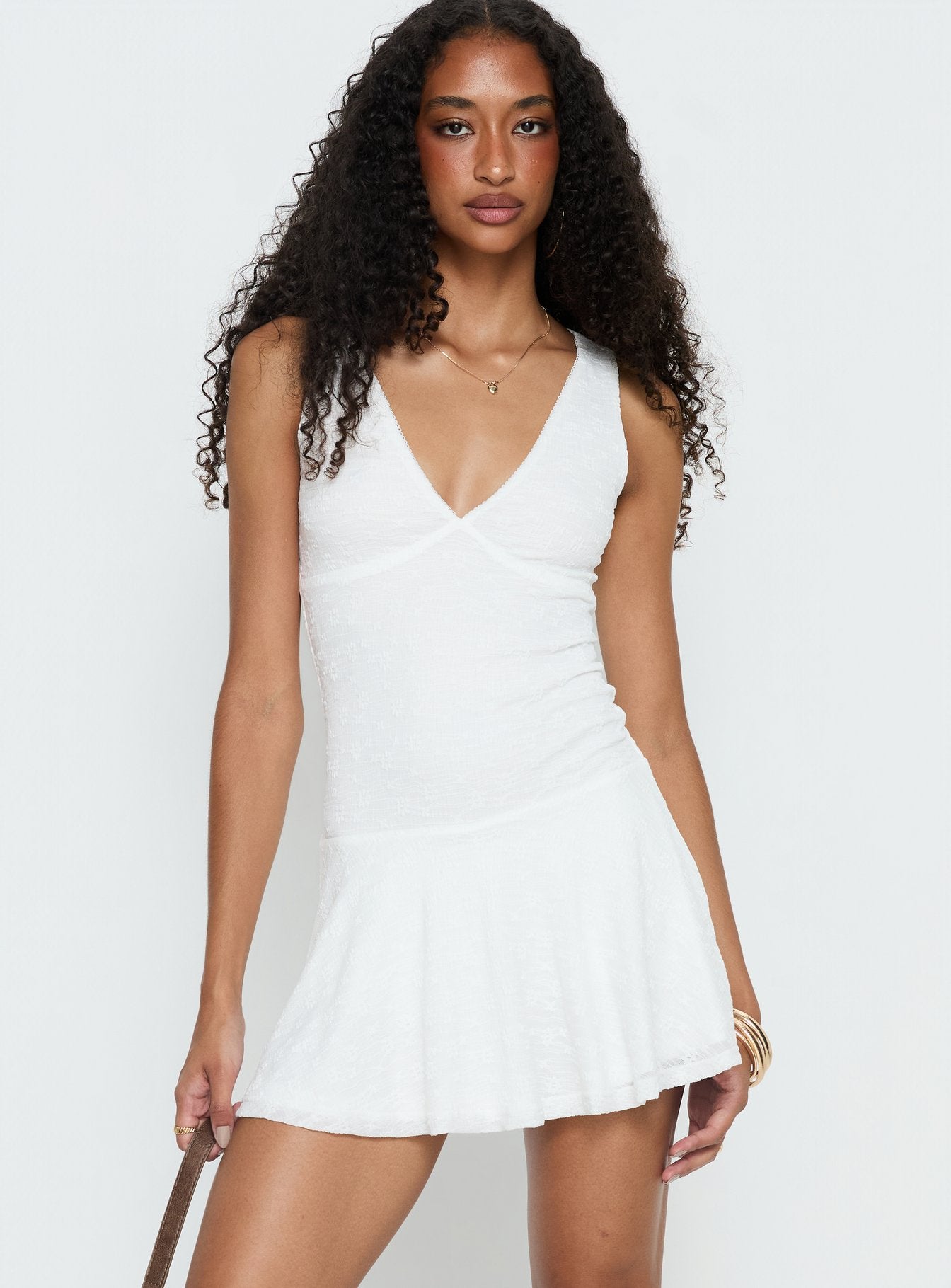 Alternative view of Somnia Lace Playsuit White