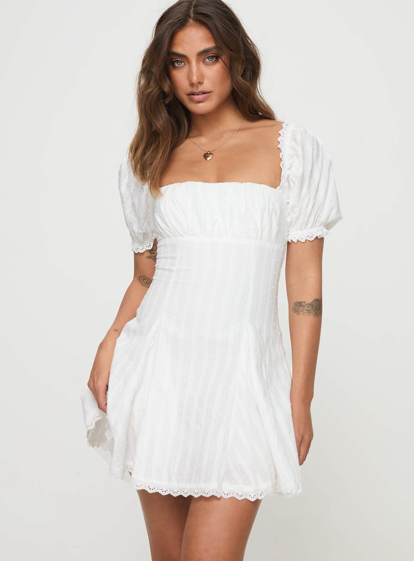 Alternative view of Rabatia Mini Dress White
