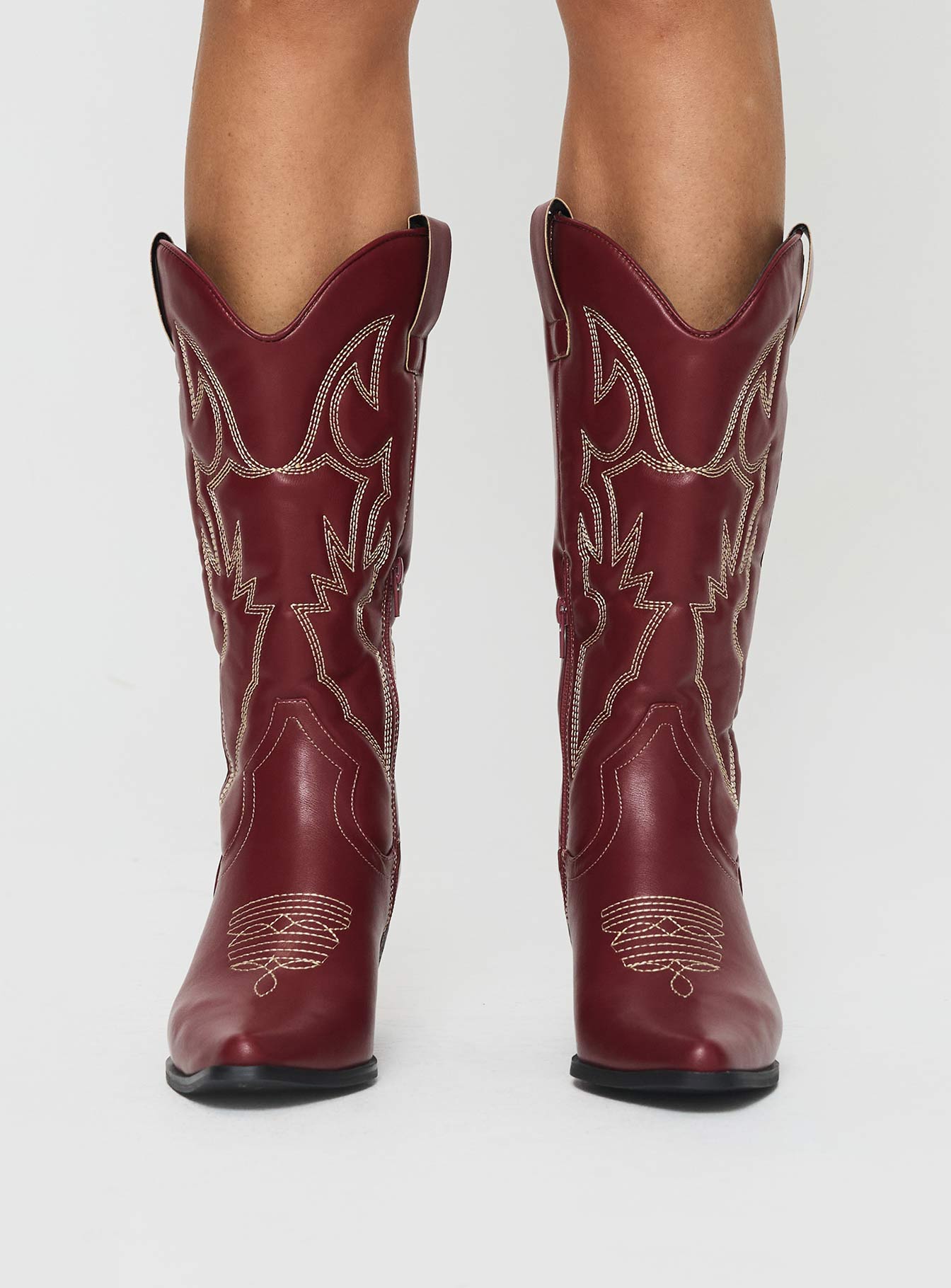Alternative view of Therapy Clayton Boots Maroon