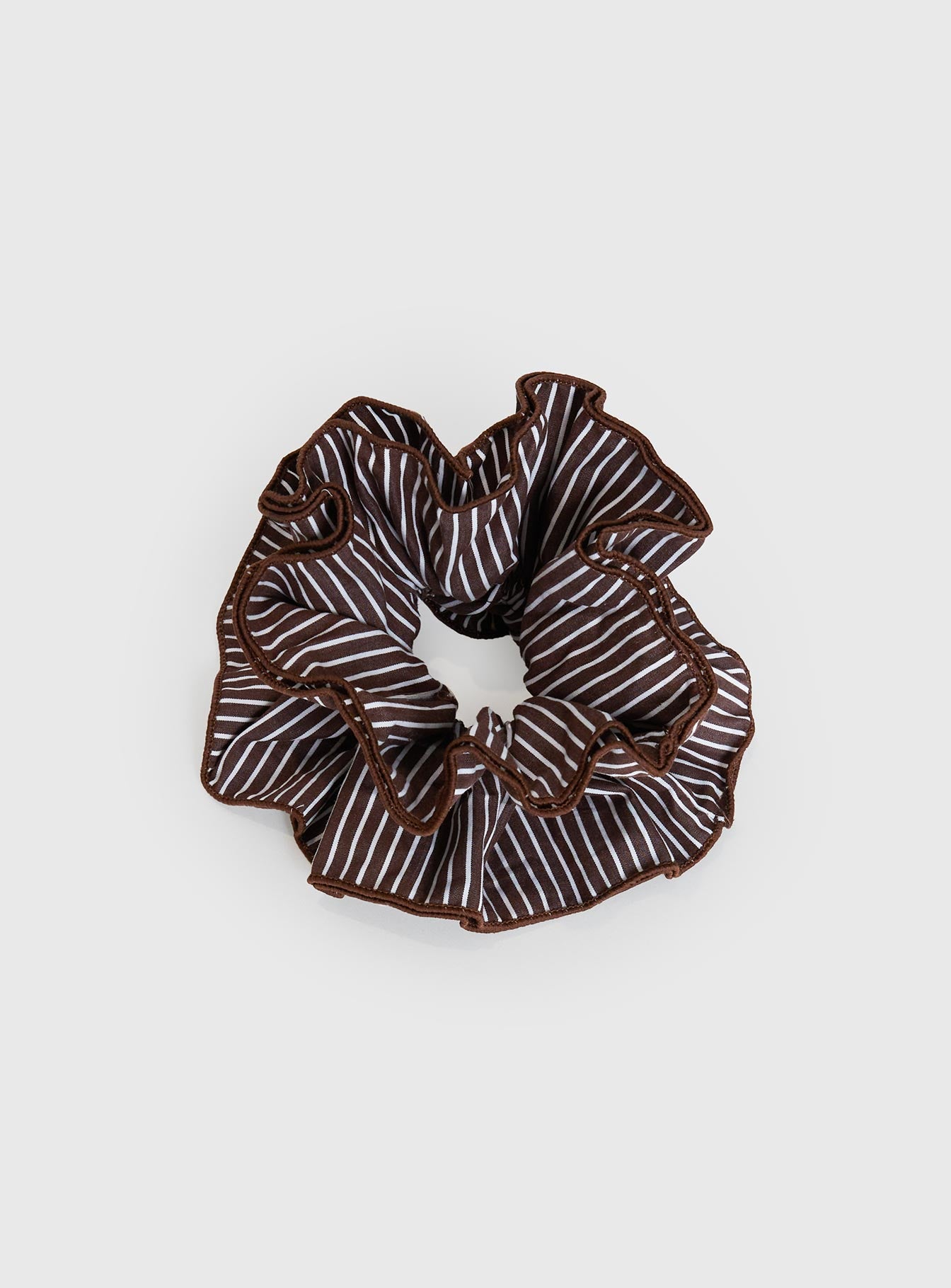 Alternative view of Way Back In Scrunchie Brown / White