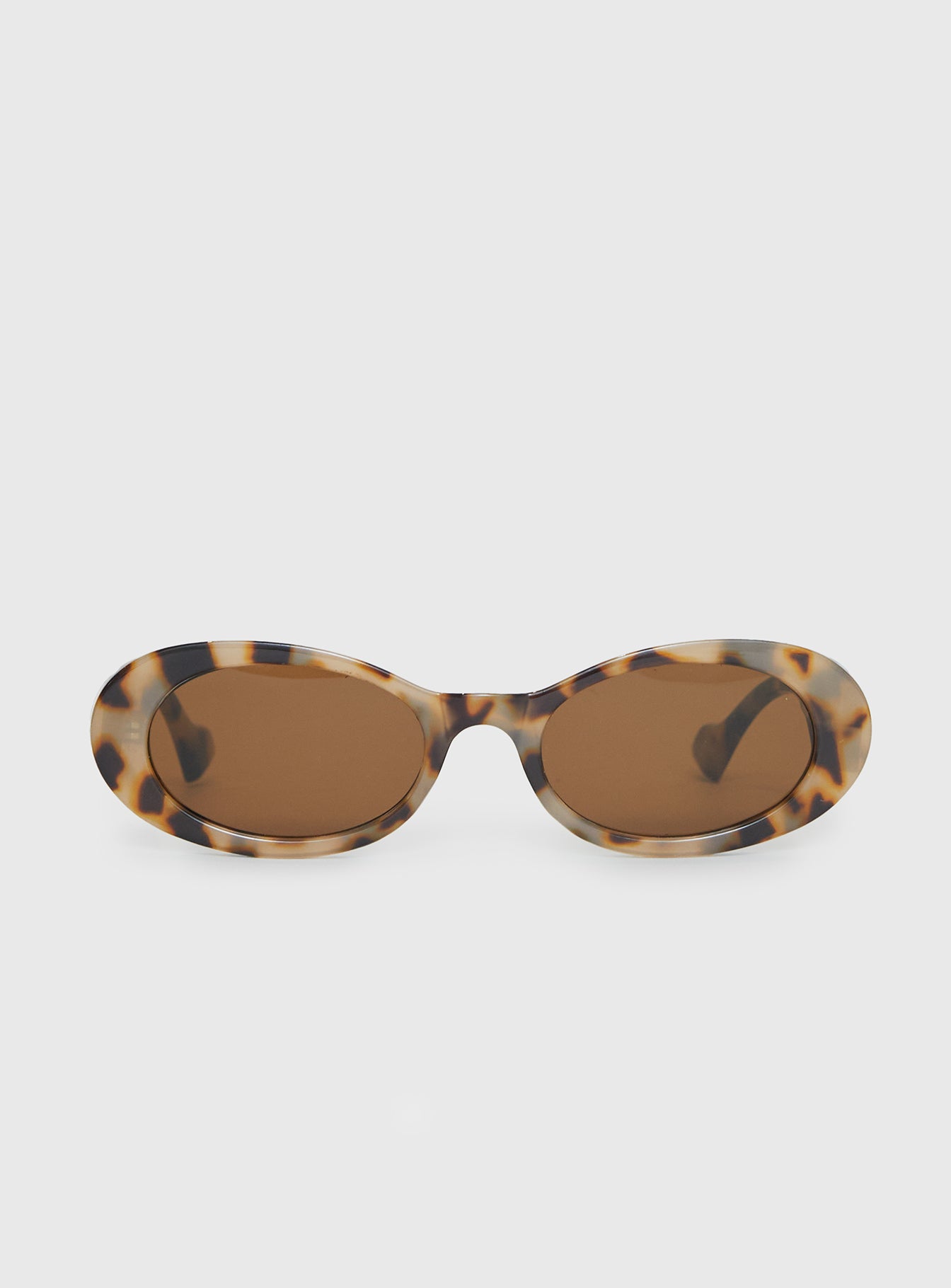 Alternative view of Runaway Baby Oval Sunglasses Tort