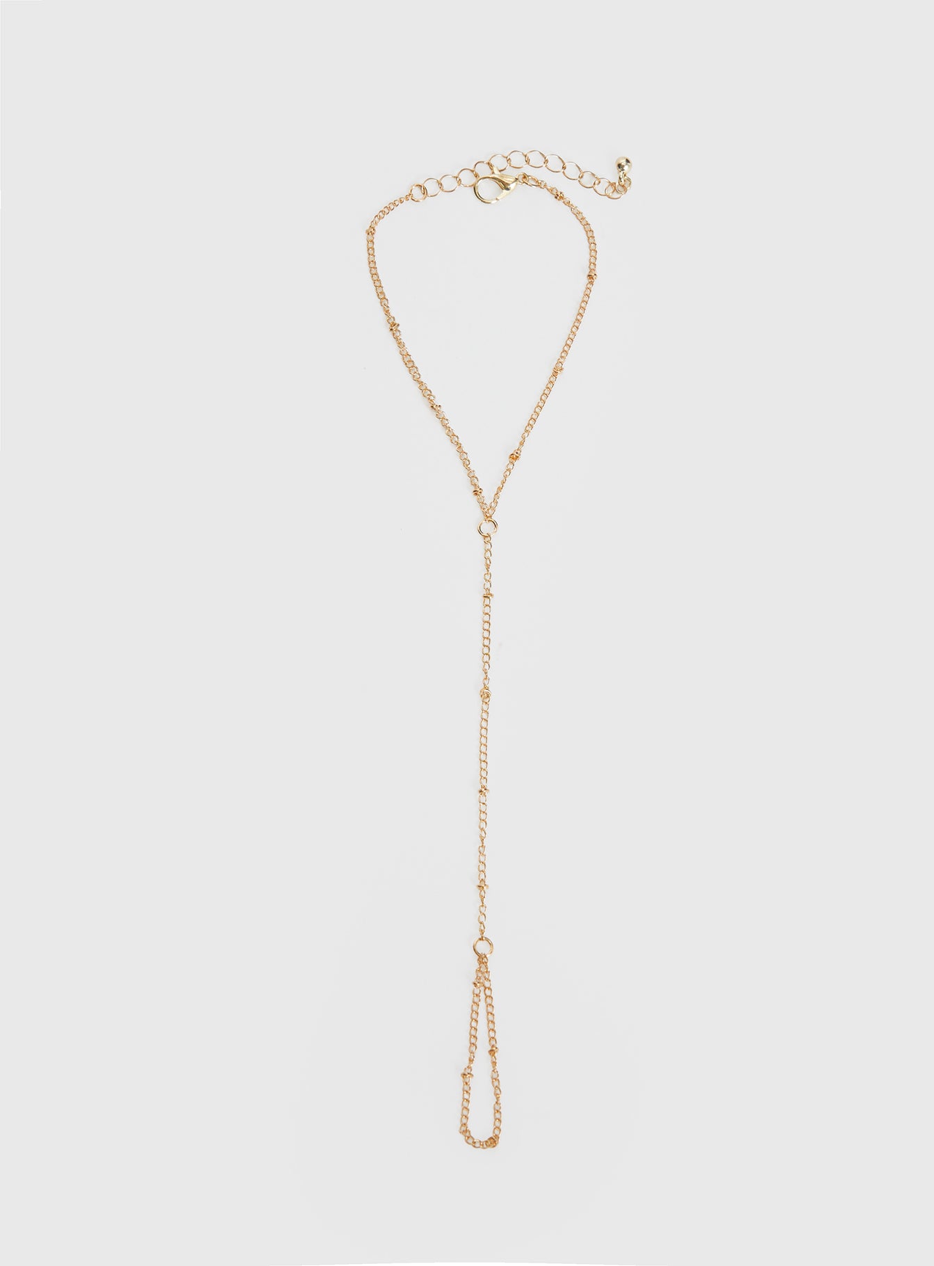 Alternative view of Riverhead Ring Chain Gold
