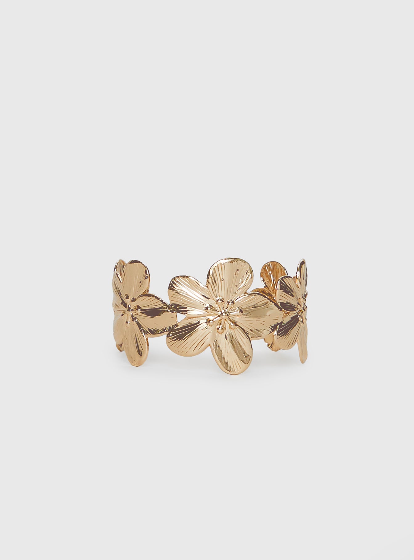 Alternative view of See You Soon Cuff Gold