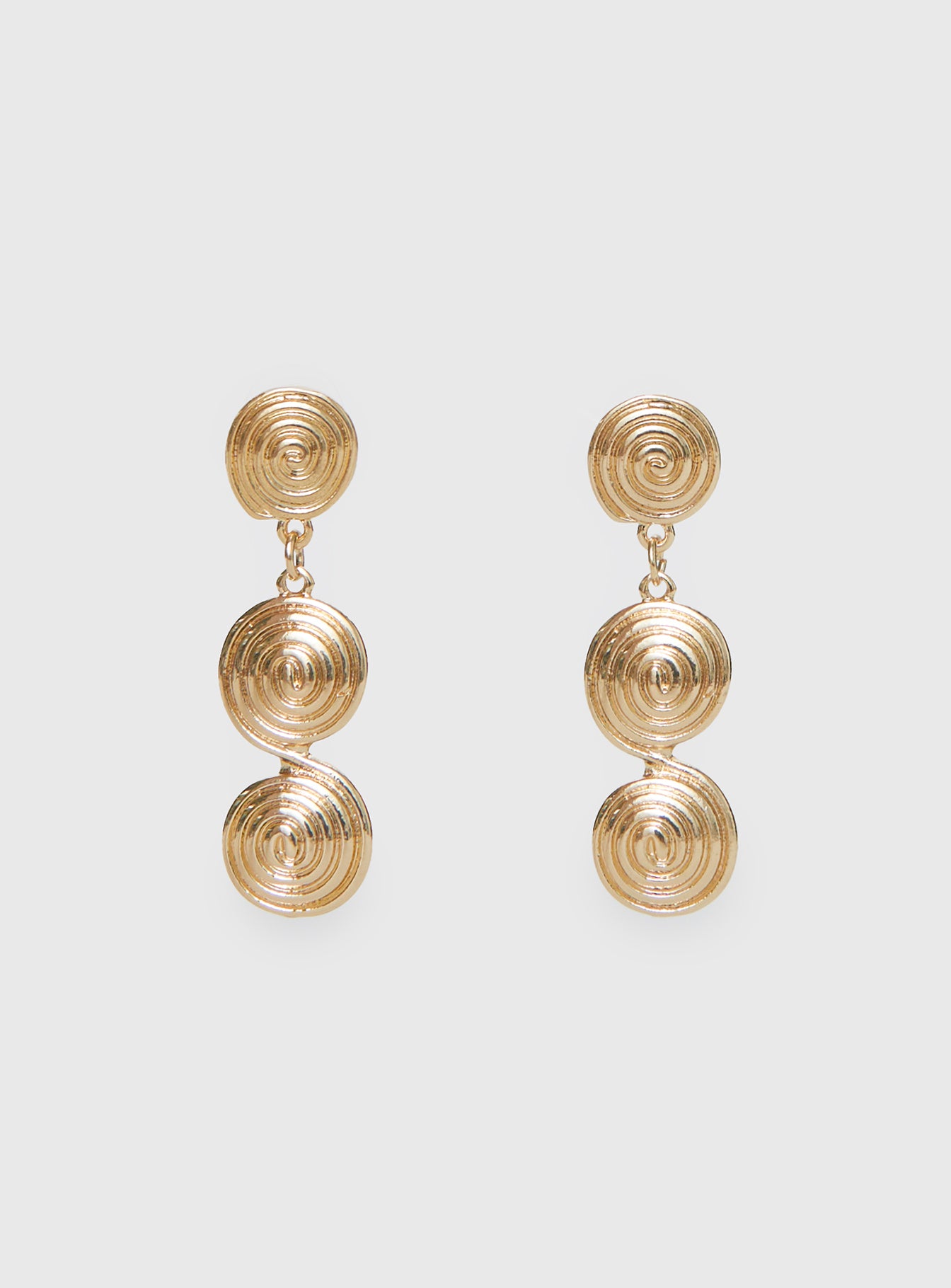 Alternative view of Zamie Earrings Gold