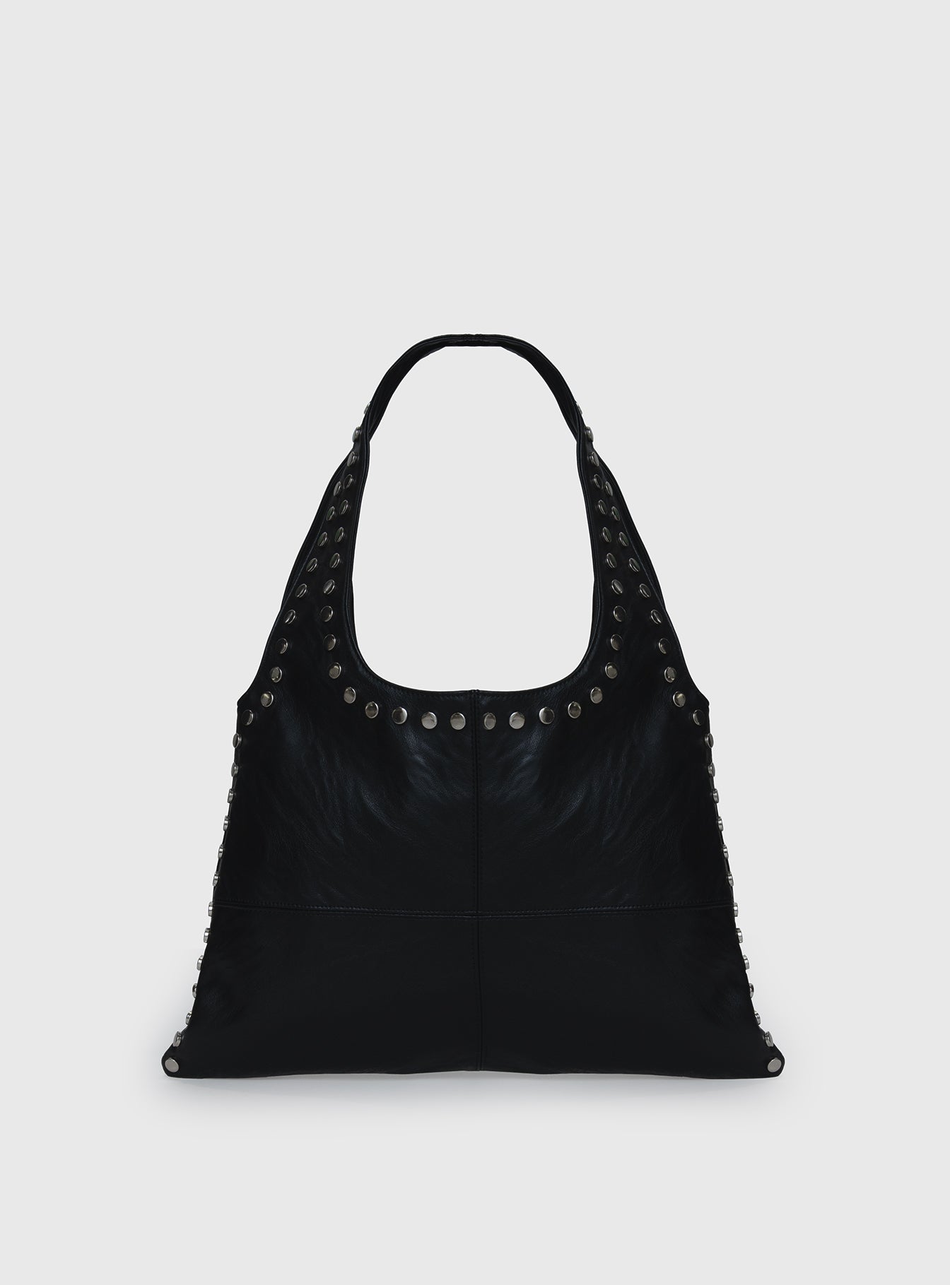 Alternative view of Tell The Truth Studded Bag Black / Silver