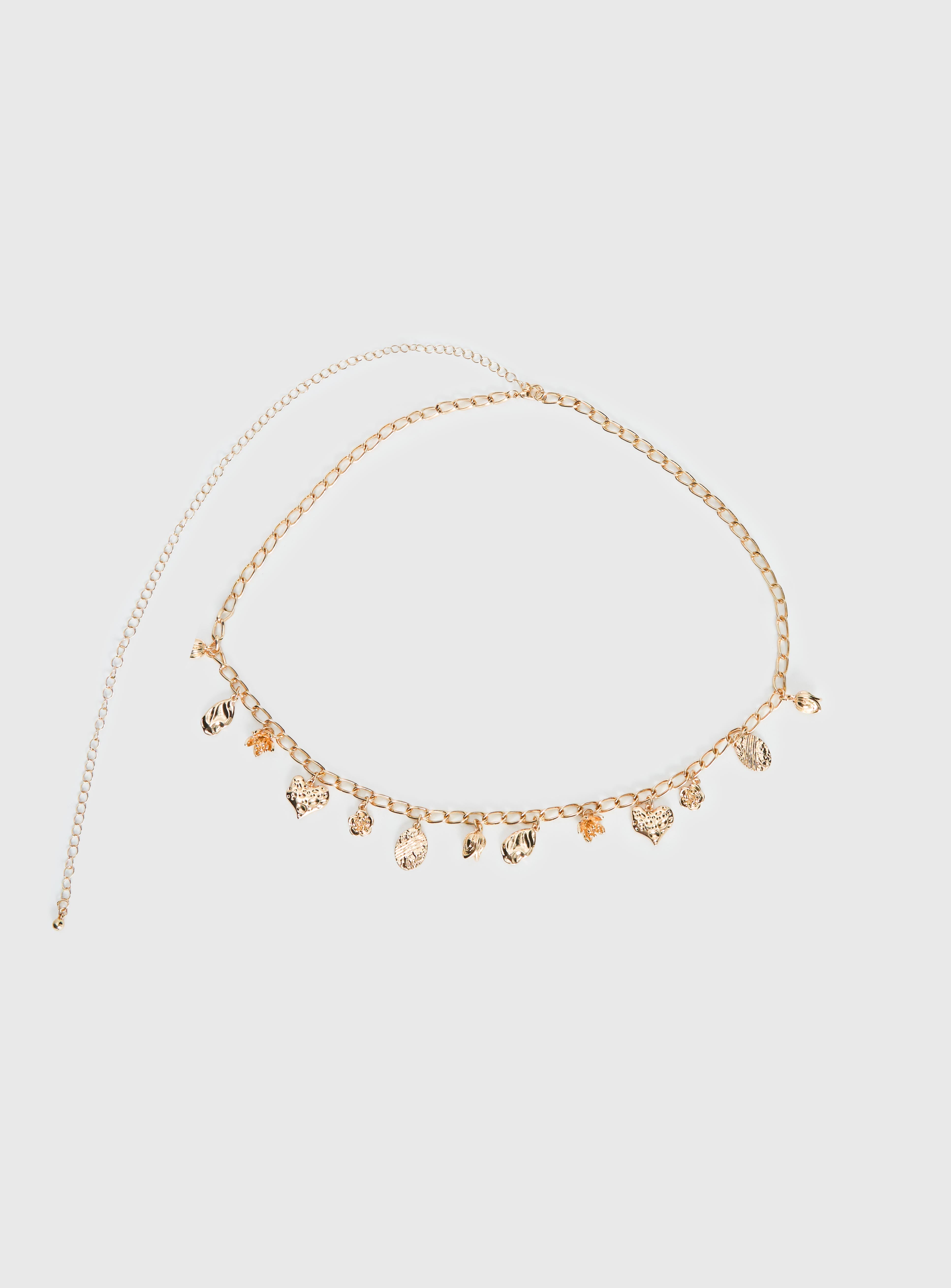 Vibe Check Chain Belt Gold - Image 2